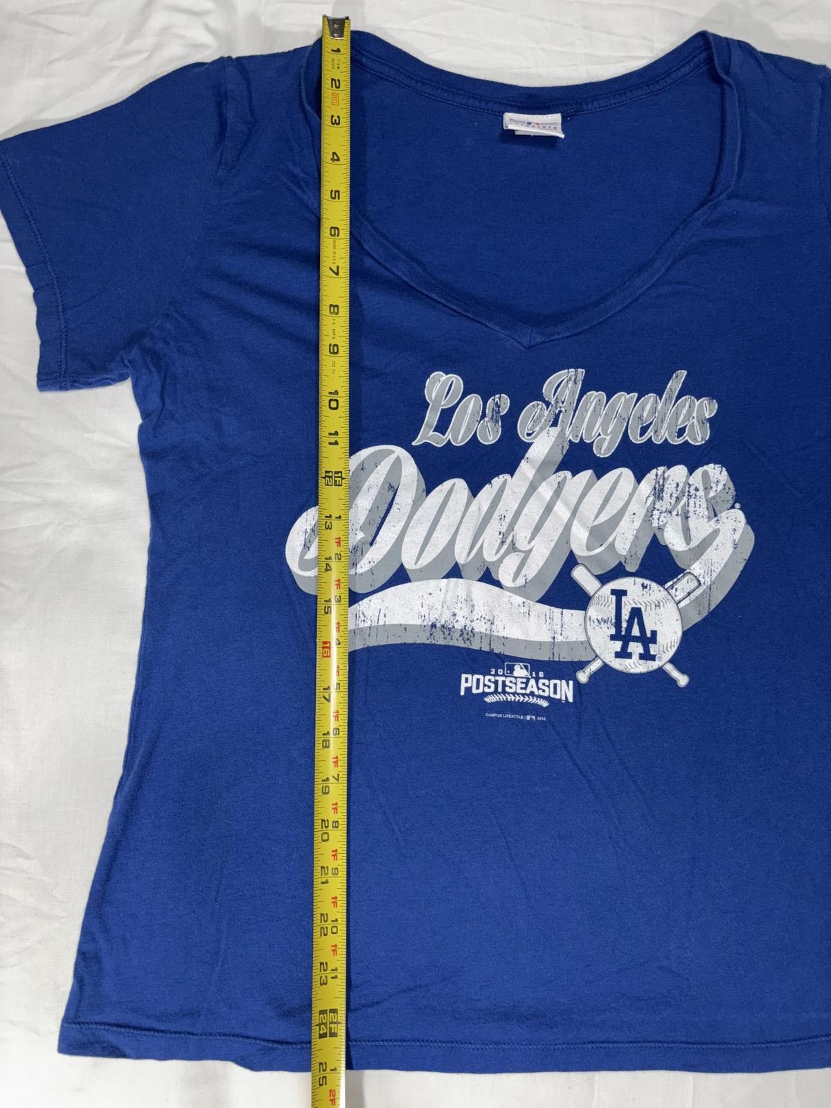 Designer Los Angeles Dodgers Women's T-Shirt - Postseason Edition Size XL / US 12-14 / IT 48-50 - 8 Thumbnail