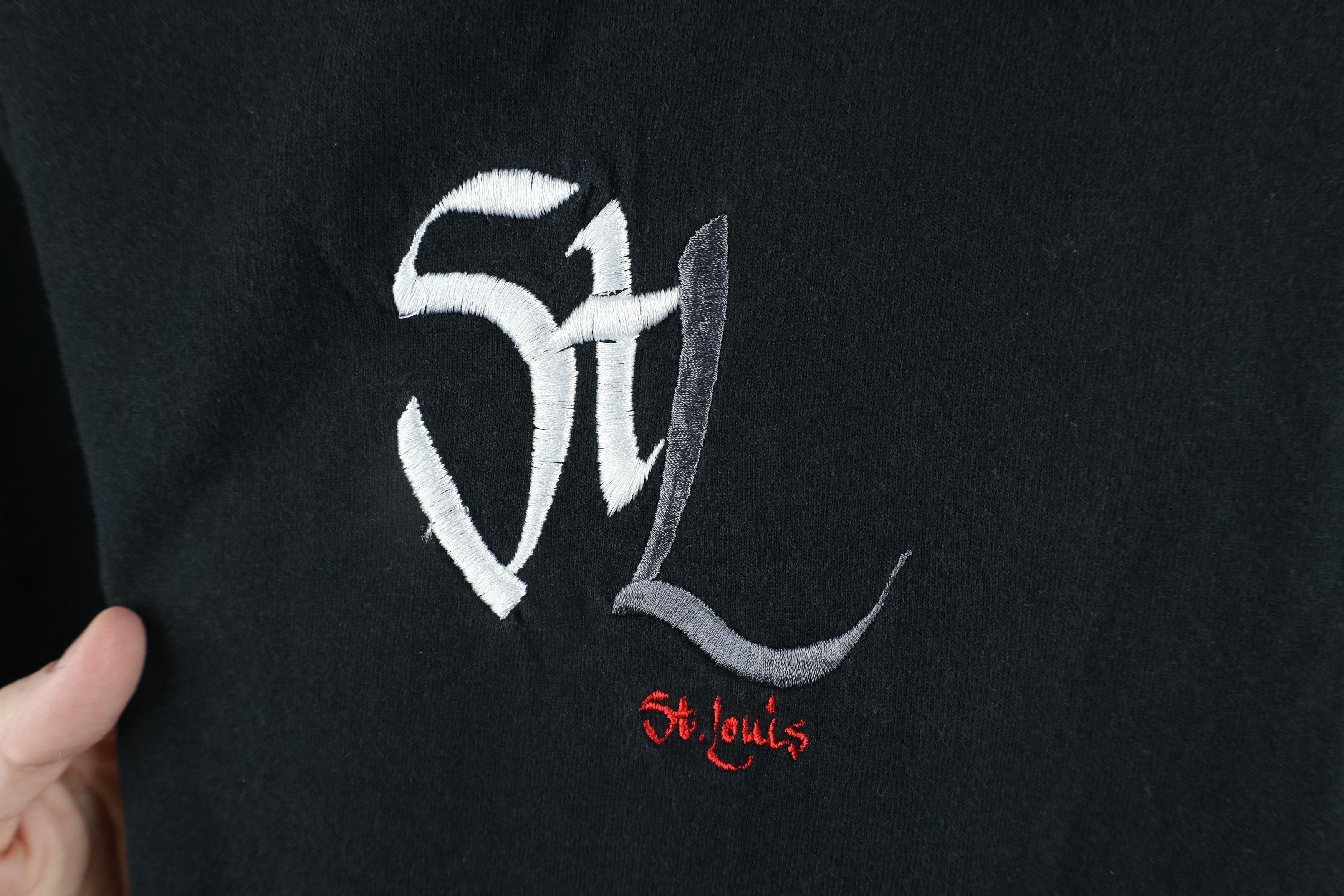 Vintage Vintage 90s Streetwear Out STL St Louis T-Shirt Black USA Size US XL / EU 56 / 4 - 5 Thumbnail