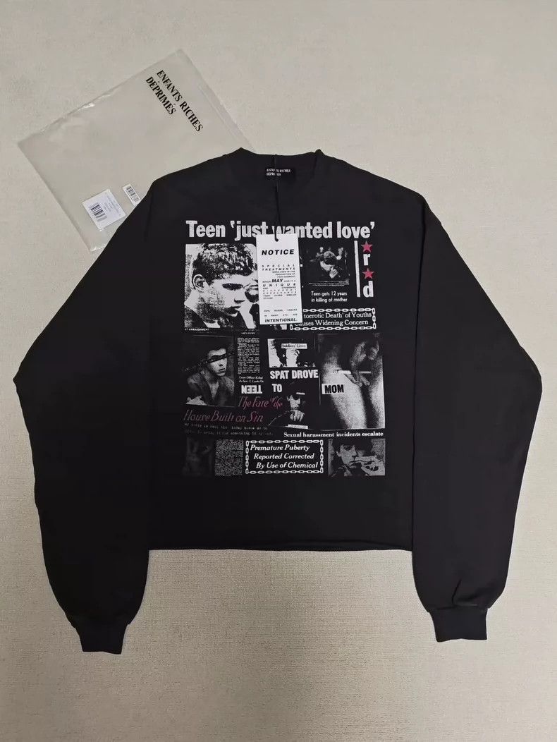 Enfants Riches Deprimes Enfants Riches Deprimes Teenage printed long sleeves 2501-N Size US S / EU 44-46 / 1 - 3 Thumbnail