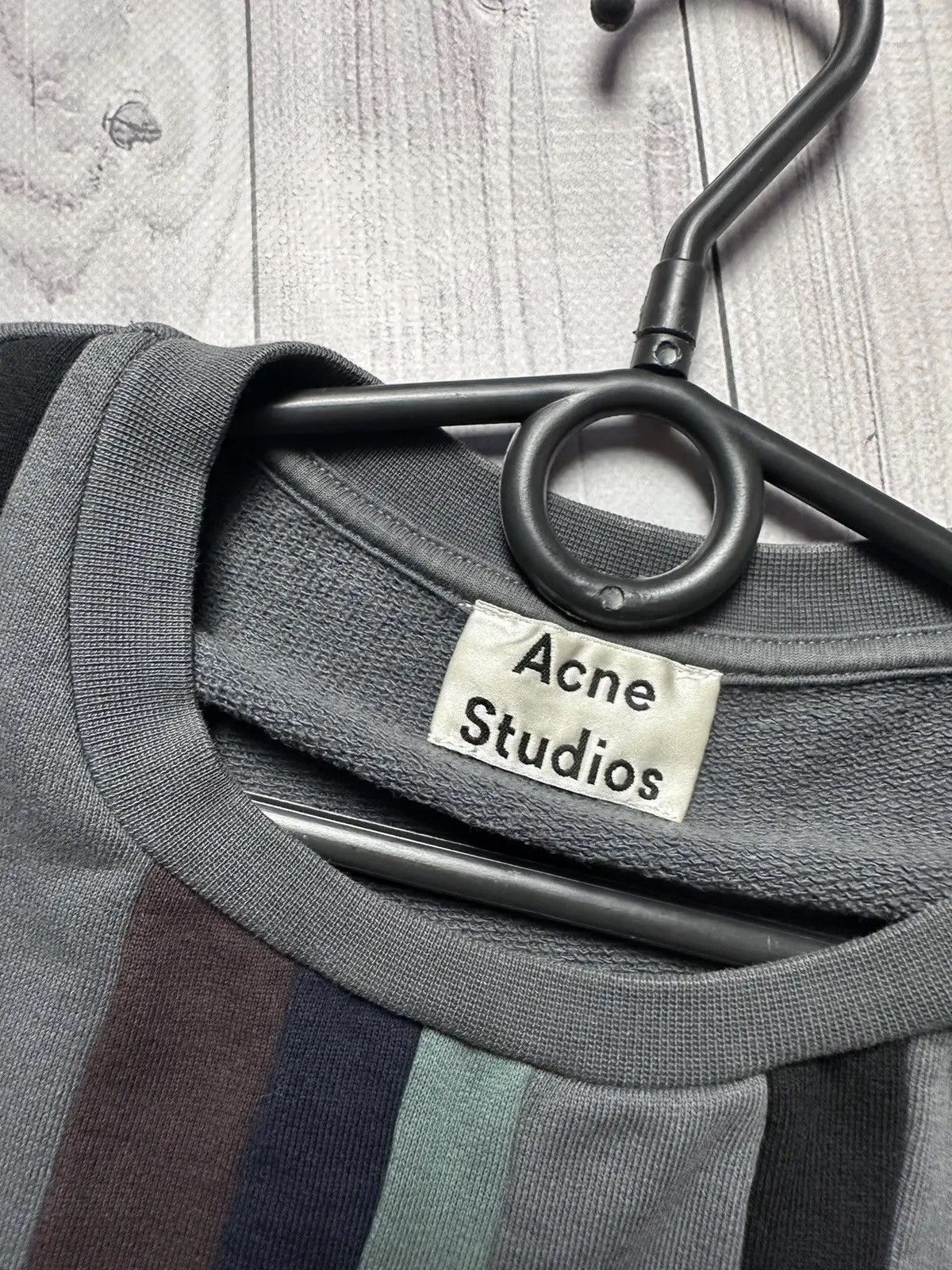 Acne Studios Vintage Acne Studio striped sweatshirt S rare Size US S / EU 44-46 / 1 - 4 Thumbnail
