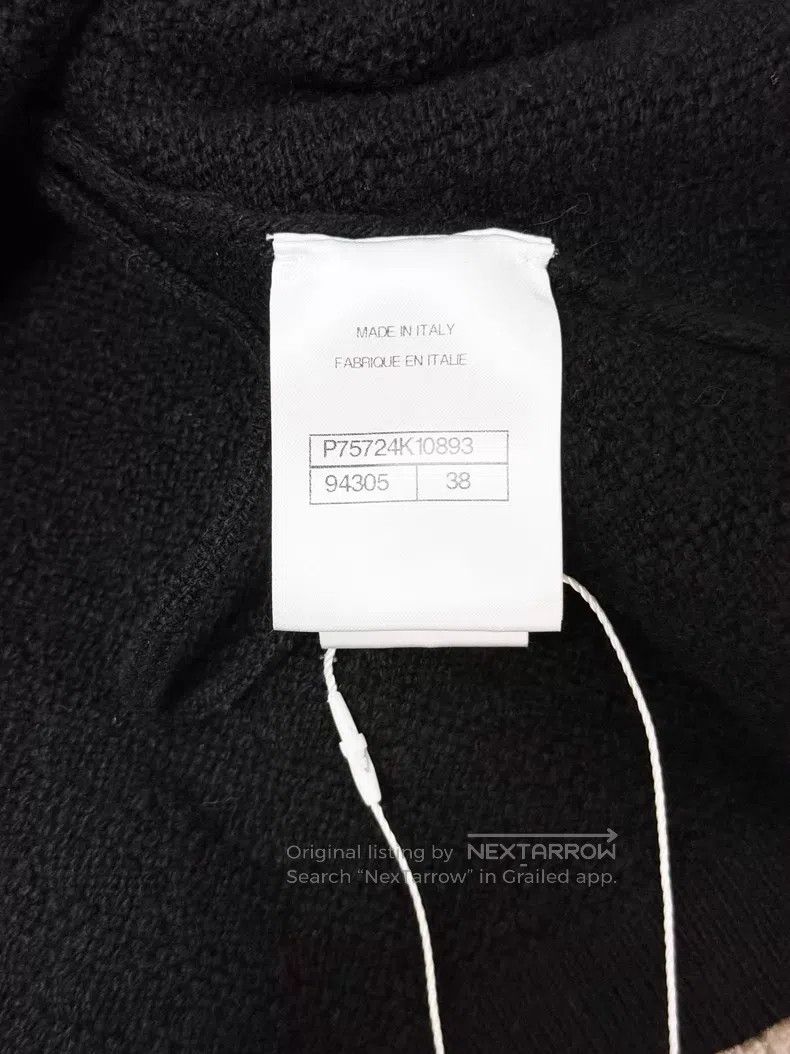 Chanel Chanel Leather-wear chain rolled edge two-pocket knitted j Size XS / US 0-2 / IT 36-38 - 6 Thumbnail
