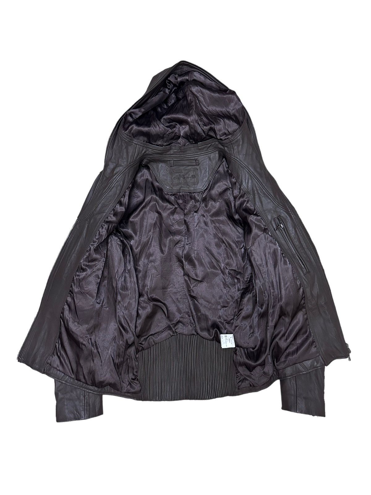 GOA RARE ‼️ Goa Archive Goat Leather Full Zipper Hooded Jacket Size US S / EU 44-46 / 1 - 7 Thumbnail