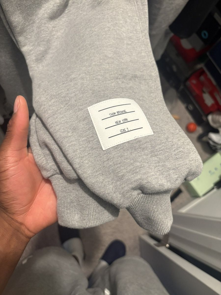 Thom Browne Thom Browne 4-Bar Striped Sweatpants Size US 32 / EU 48 - 8 Thumbnail