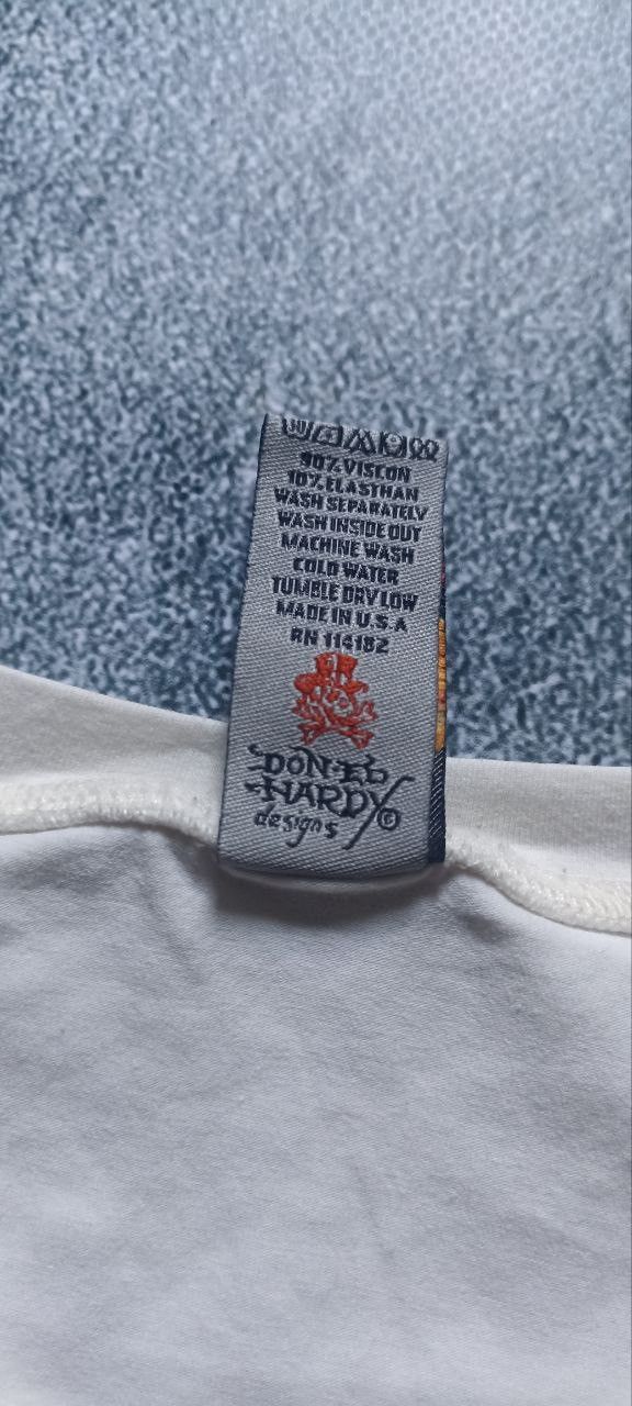 Ed Hardy Vintage Ed Hardy Christian Audigier Y2K T Shirt Size XL / US 12-14 / IT 48-50 - 6 Thumbnail