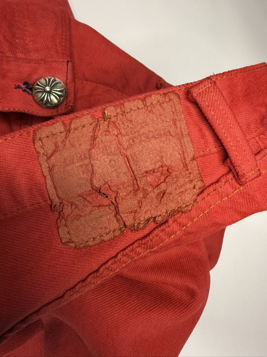 Chrome Hearts Chrome Hearts Red Paris Exclusive Patch Denim Size US 34 / EU 50 - 18 Thumbnail