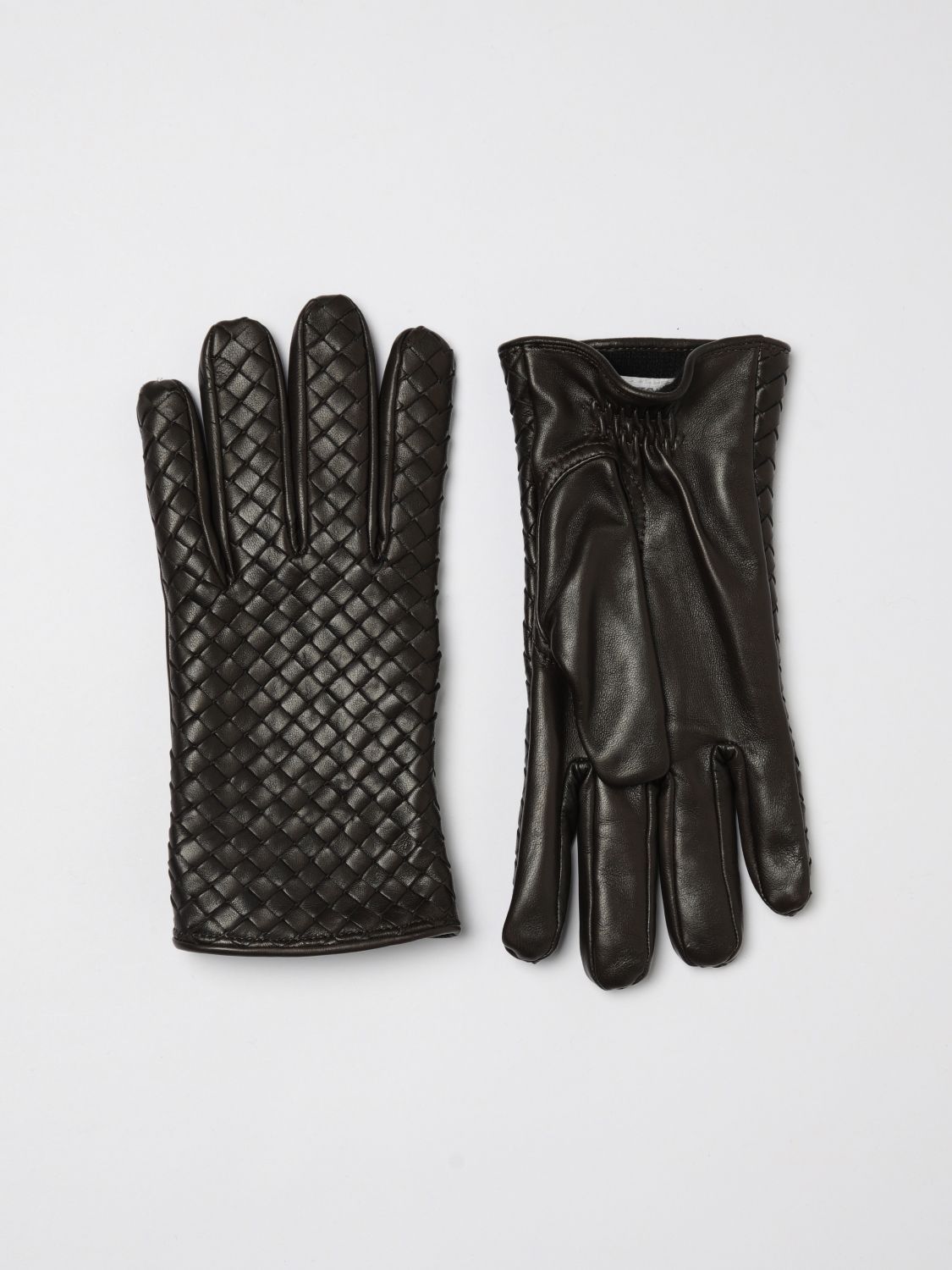 Bottega Veneta Bottega Veneta Gloves Men Dark Size ONE SIZE - 1 Thumbnail