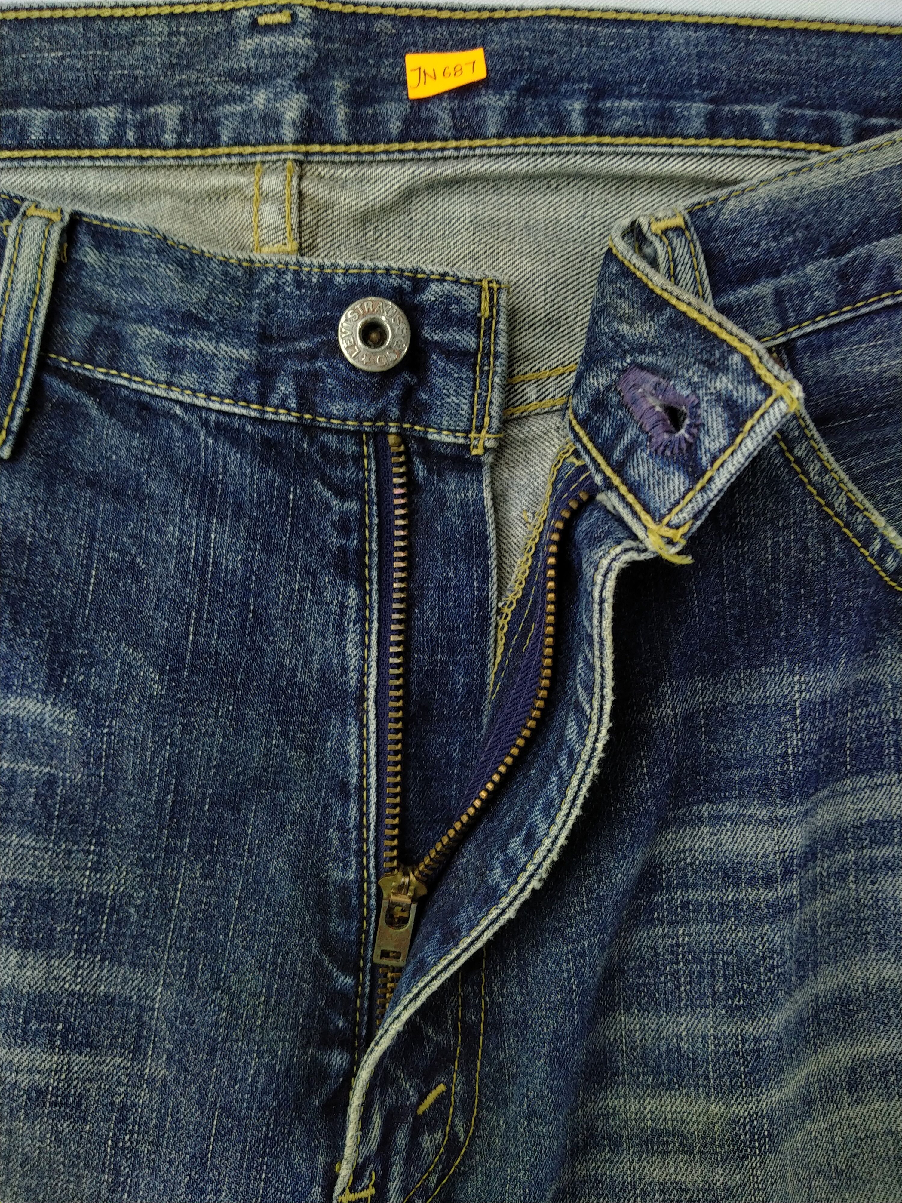 Levi's Faded Blue Vintage Levi's 503 Whisker Denim 37x33 -JN687 Size US 37 - 6 Thumbnail