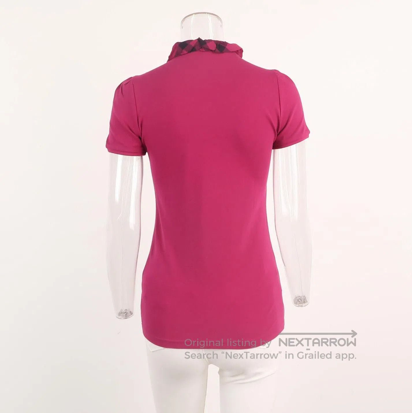 Burberry Burberry Brit Pink Cotton Logo T. Size US XS / EU 42 / 0 - 1 Thumbnail