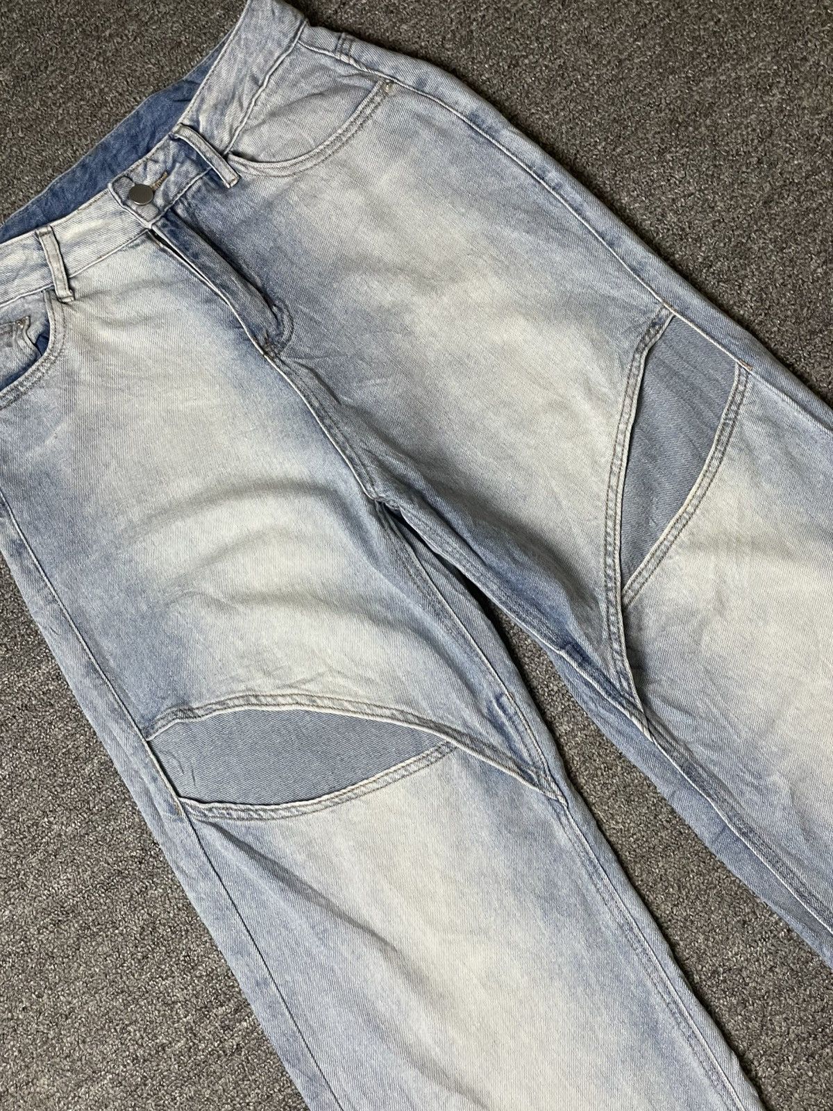 Japanese Brand × Vintage Me+Emselect Brand Ripped Knee Jeans (117) Size US 26 / EU 42 - 3 Thumbnail