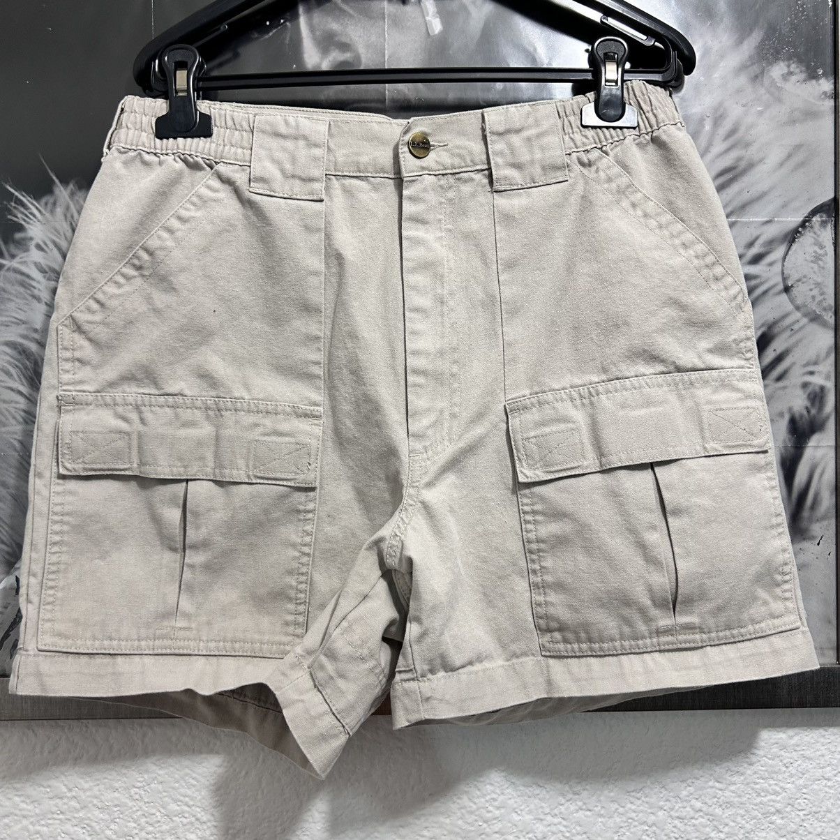 L.L. Bean × Vintage L.L. BEAN CARGO SHORTS VINTAGE 90’s Size US 33 - 1 Thumbnail