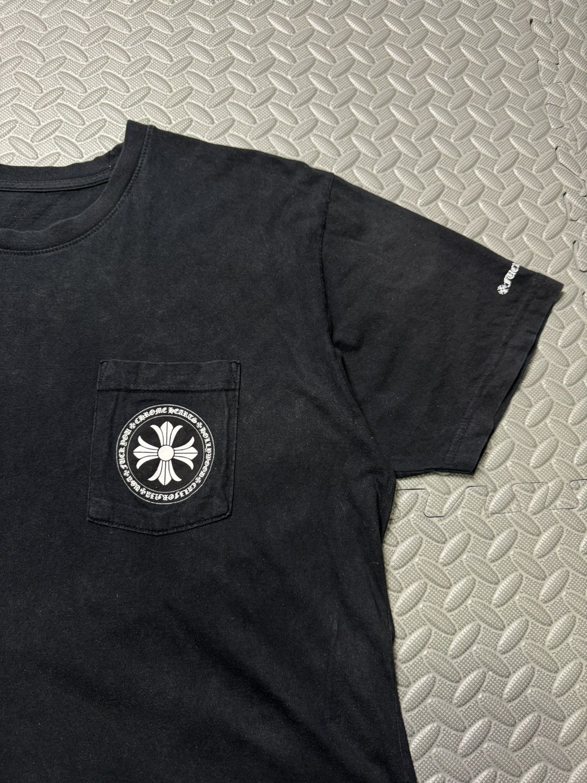 Chrome Hearts STEAL! CROSS PLUS STAMP TEE Size US XL / EU 56 / 4 - 8 Thumbnail