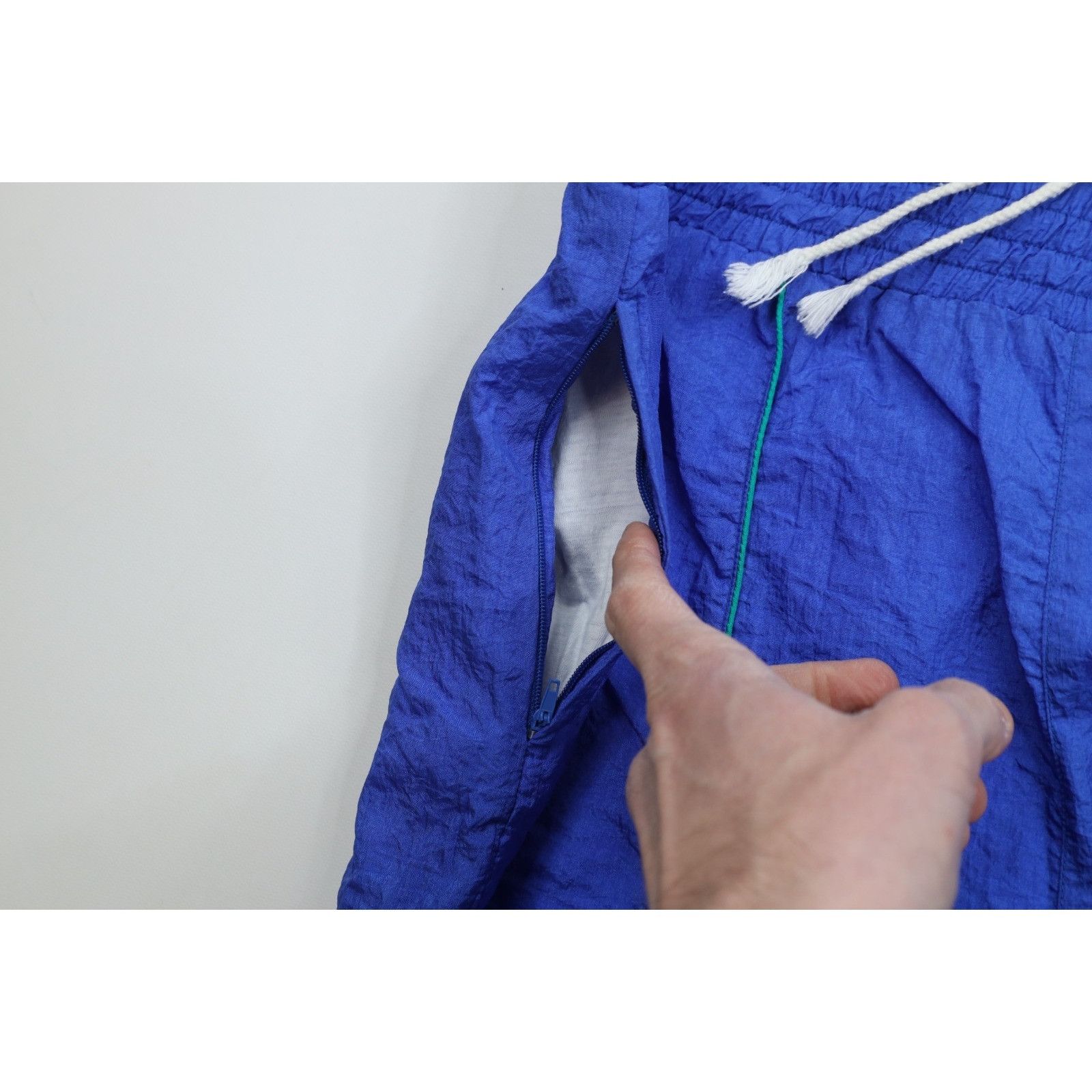 Vintage New Vintage 90s Streetwear 2 Piece Windbreaker Track Suit Size M / US 6-8 / IT 42-44 - 15 Thumbnail