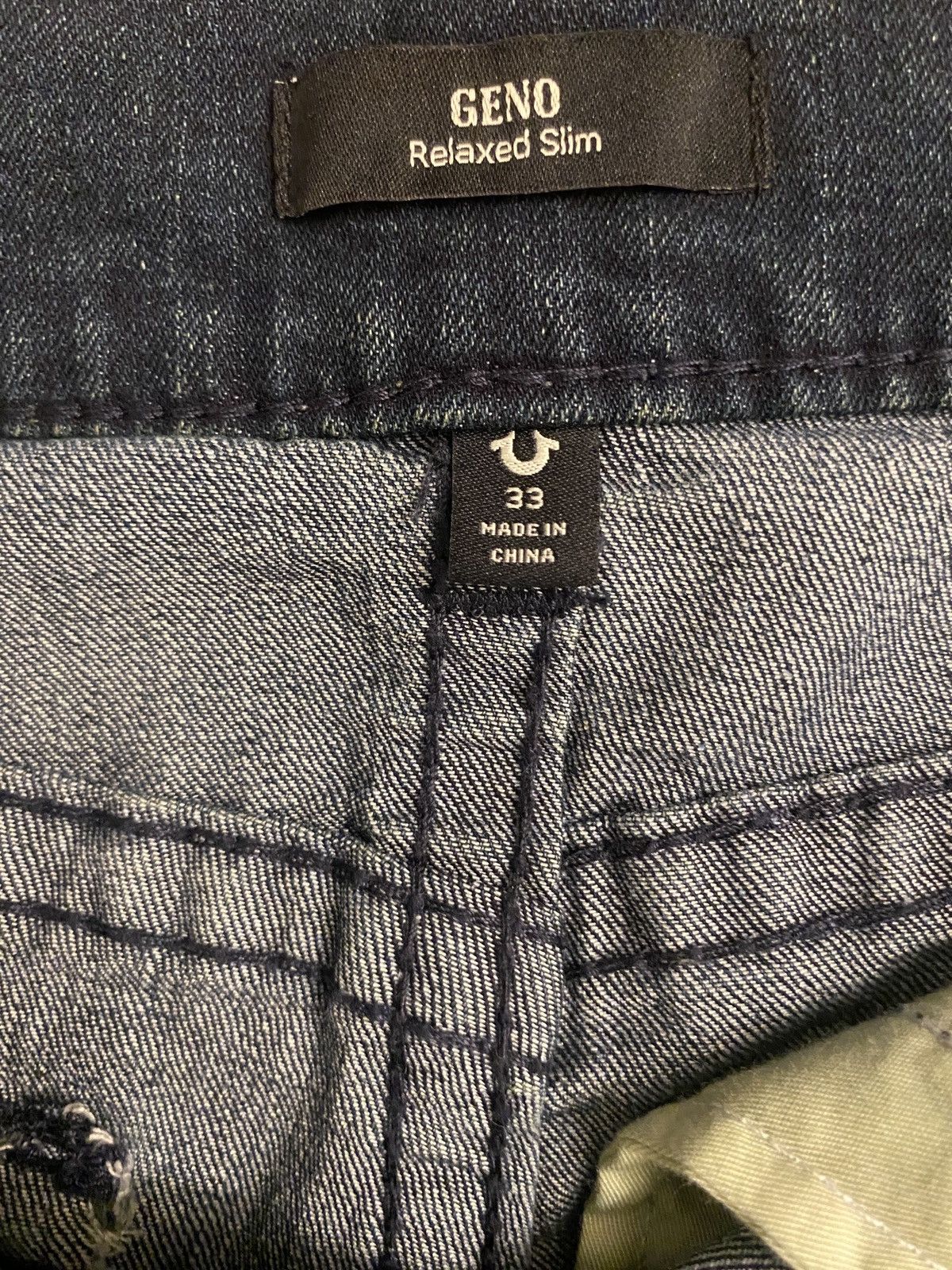 True Religion True Religion Geno Relaxed Slim Fit Jeans Size US 33 - 4 Thumbnail