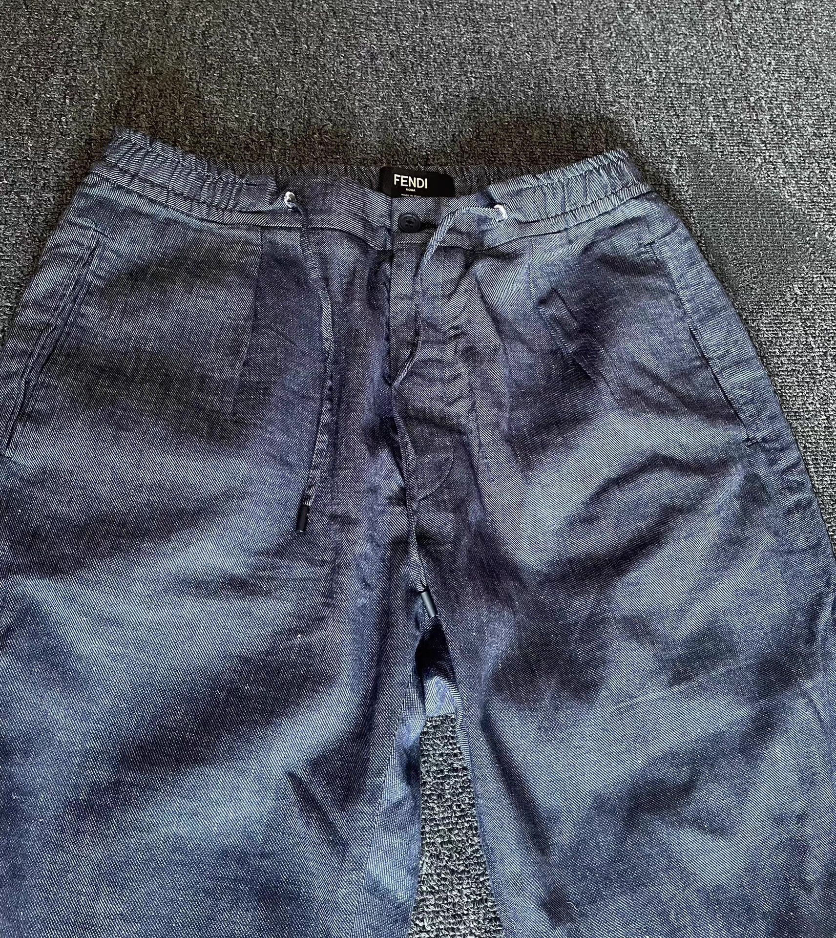 Fendi Fendi denim casual pants, authentic Size US 34 / EU 50 - 3 Thumbnail