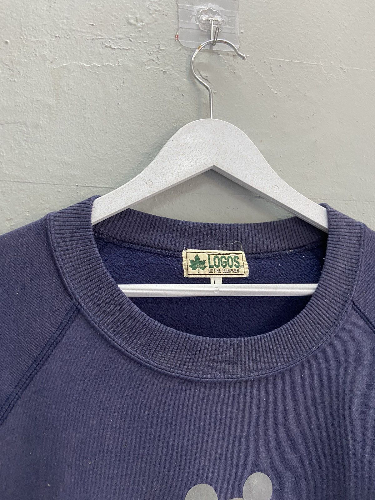 Vintage LOGOS MICKEY OUTDOOR DISNEY SWEATSHIRT Size US L / EU 52-54 / 3 - 4 Thumbnail