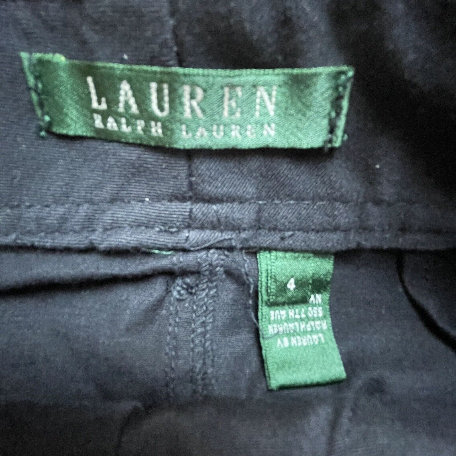 Lauren Ralph Lauren Lauren Ralph Lauren Green Label Skirt Womens 4 Black Pencil Size 27" / US 4 / IT 40 - 3 Thumbnail