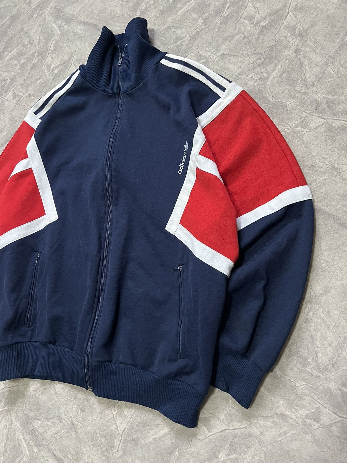 Adidas Vintage Adidas Track Top Jacket Size US L / EU 52-54 / 3 - 4 Thumbnail