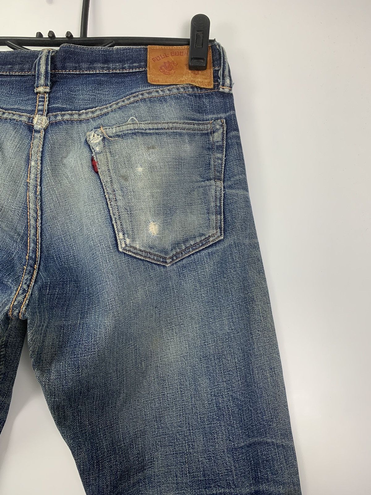 Full Count & Co. Full Count & Co Diatress Jeans Size US 32 / EU 48 - 13 Thumbnail