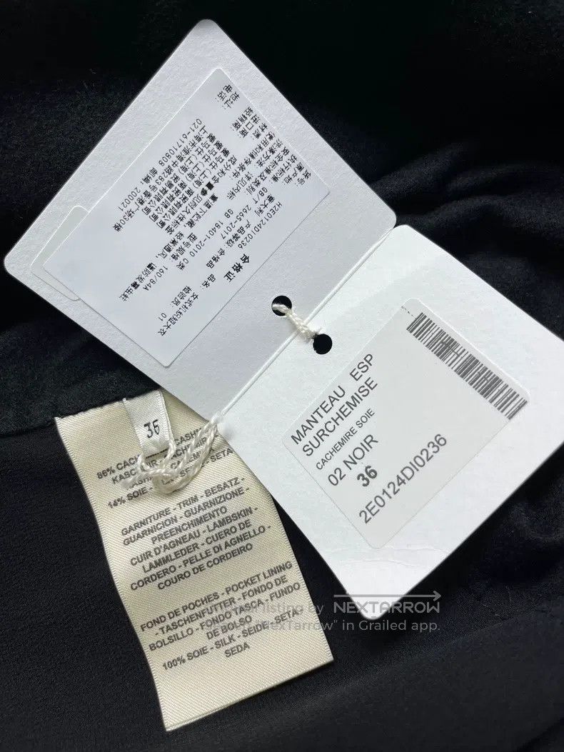 Hermes Hermes Cashmere Coat Jacket Size XS / US 0-2 / IT 36-38 - 7 Thumbnail