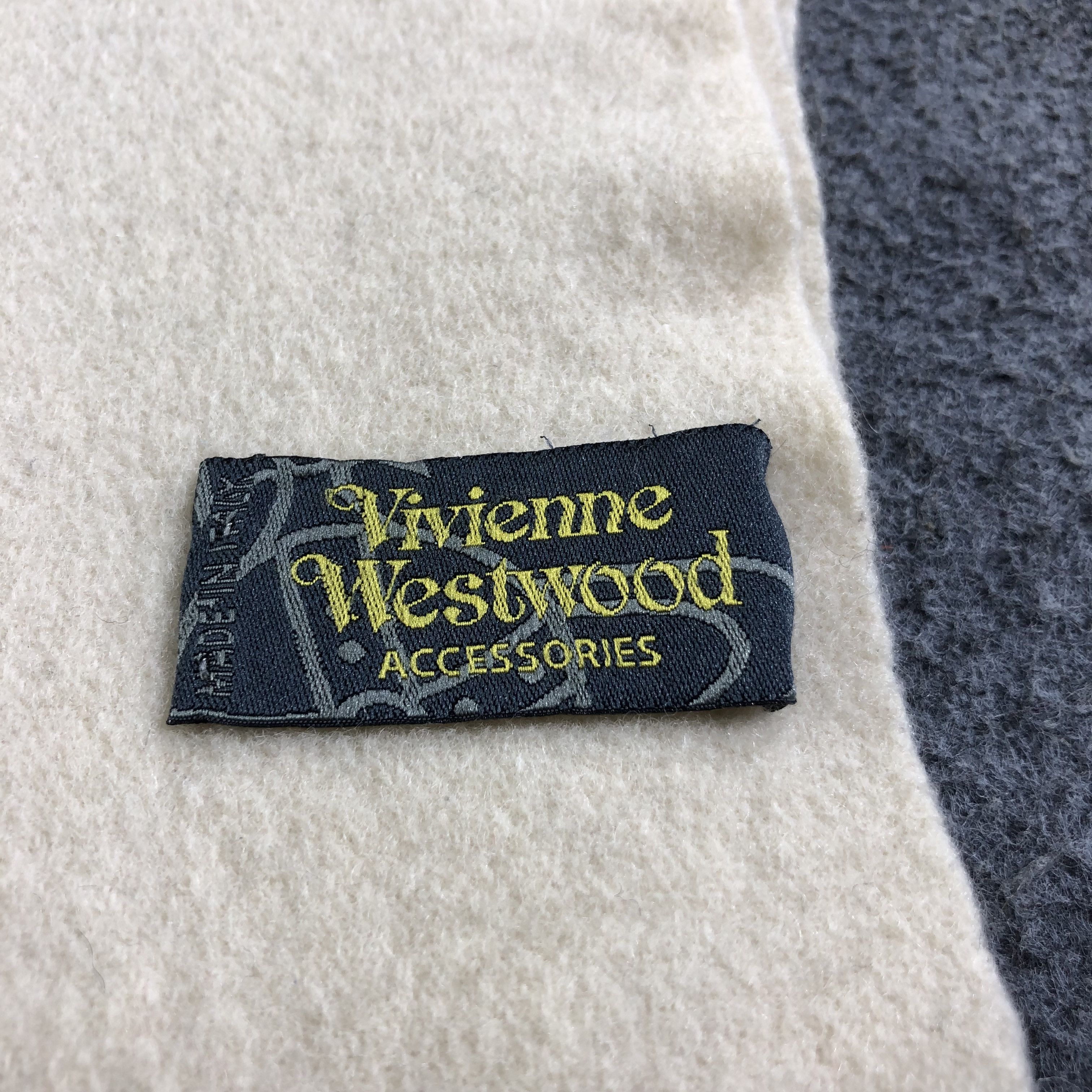 Vivienne Westwood Vivienne Westwood Wool Scarf Muffler V1809 Size ONE SIZE - 5 Thumbnail