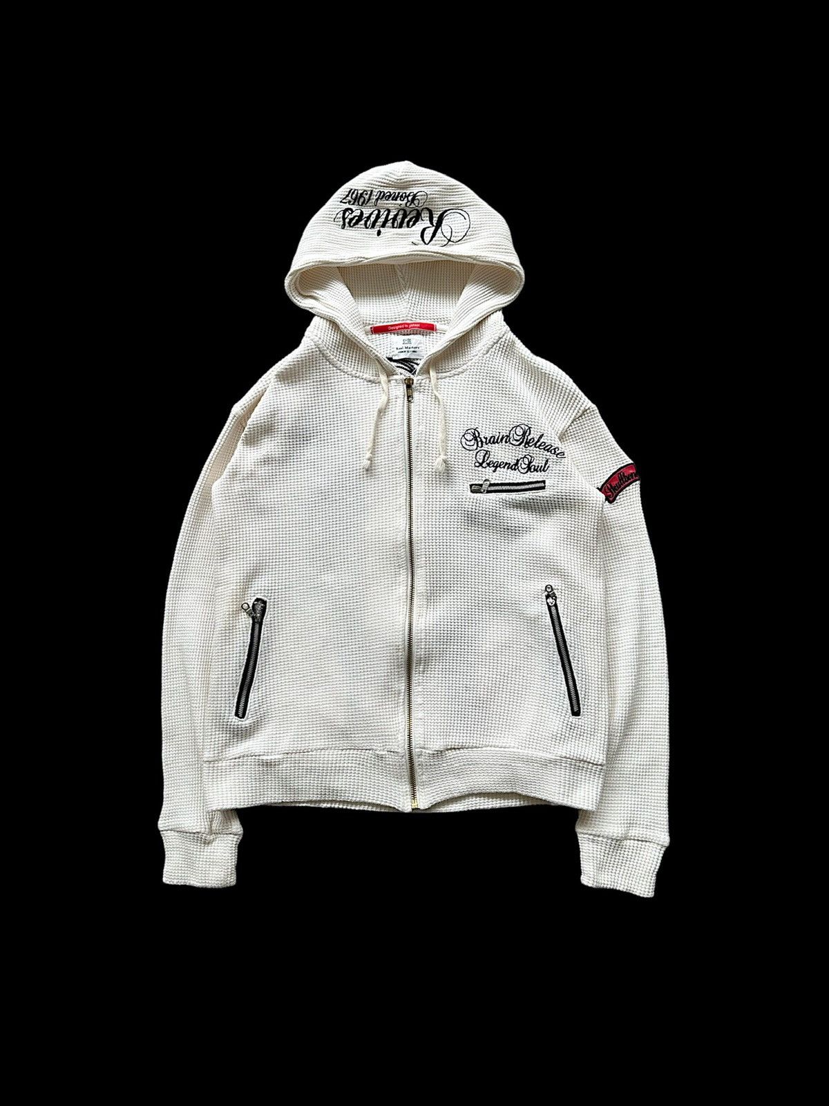Japanese Brand 2000's Real Master Japan rebel sweater Size US M / EU 48-50 / 2 - 2 Thumbnail