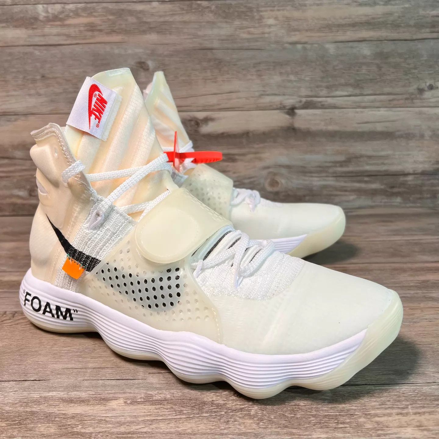 Nike Nike HD17 OW x The Ten AJ4578-100 44.5 9.7/10 no box Size US 10.5 / EU 43-44 - 2 Thumbnail