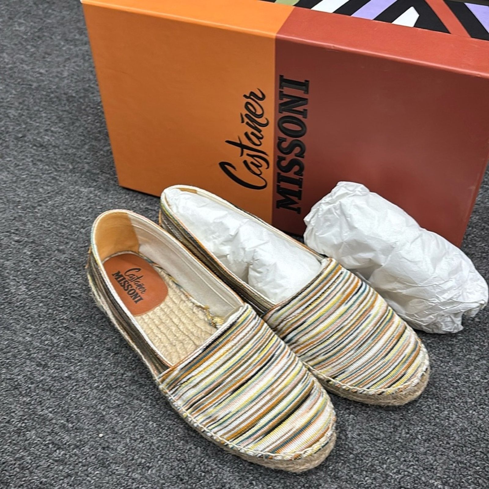 Missoni NWT Missoni Striped Espadrille Flat sneakers Size 36 US 6 Size US 6 / IT 36 - 1 Thumbnail