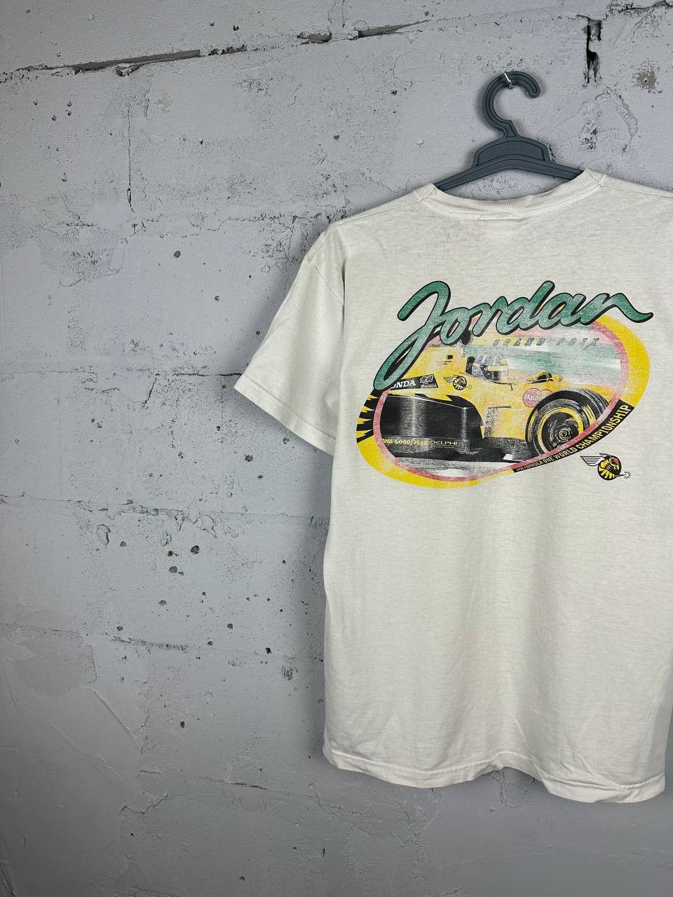 Formula 1 Jordan Gran Prix Formula Uno 1998 Vintage T-Shirt Racing Size US L / EU 52-54 / 3 - 8 Thumbnail