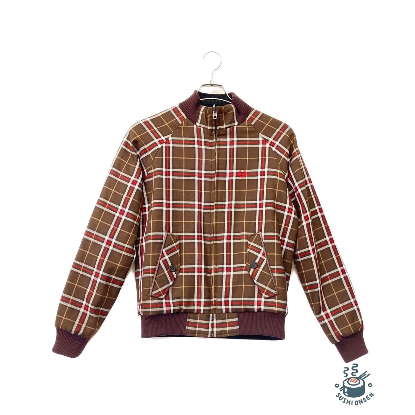 Fred Perry FRED PERRY Quilted Reversible Jacket Brown M Men Jacket Size US M / EU 48-50 / 2 - 2 Thumbnail