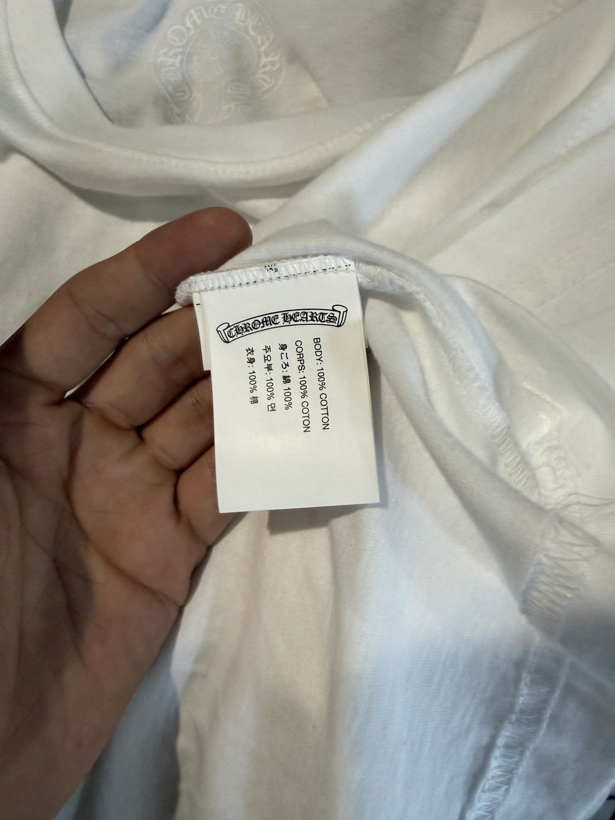 Chrome Hearts Chrome Hearts Malibu Exclusive L/S White Size US XXL / EU 58 / 5 - 7 Thumbnail