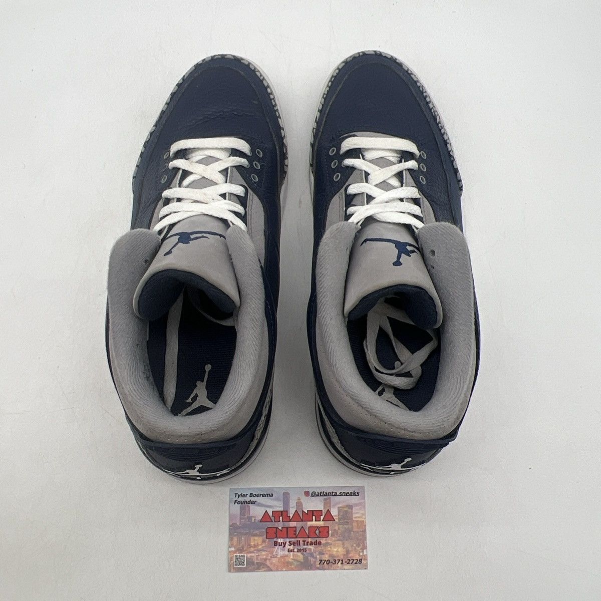 Jordan Brand Air Jordan 3 Georgetown Size US 10 / EU 43 - 6 Thumbnail