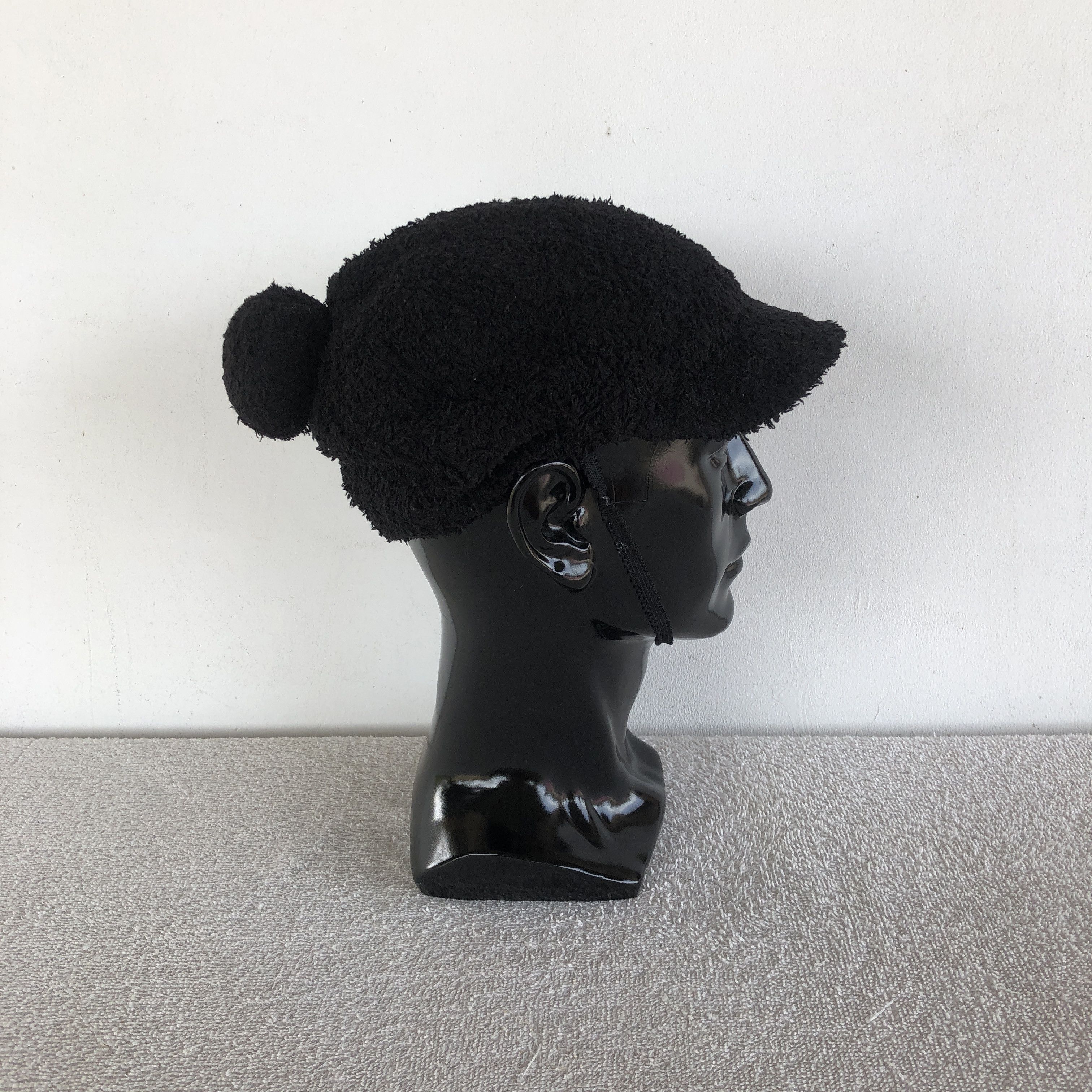 Japanese Brand Vintage Y2K Slouchy Fleece Hats Beanie Pom Pom Snow Caps Size ONE SIZE - 3 Thumbnail