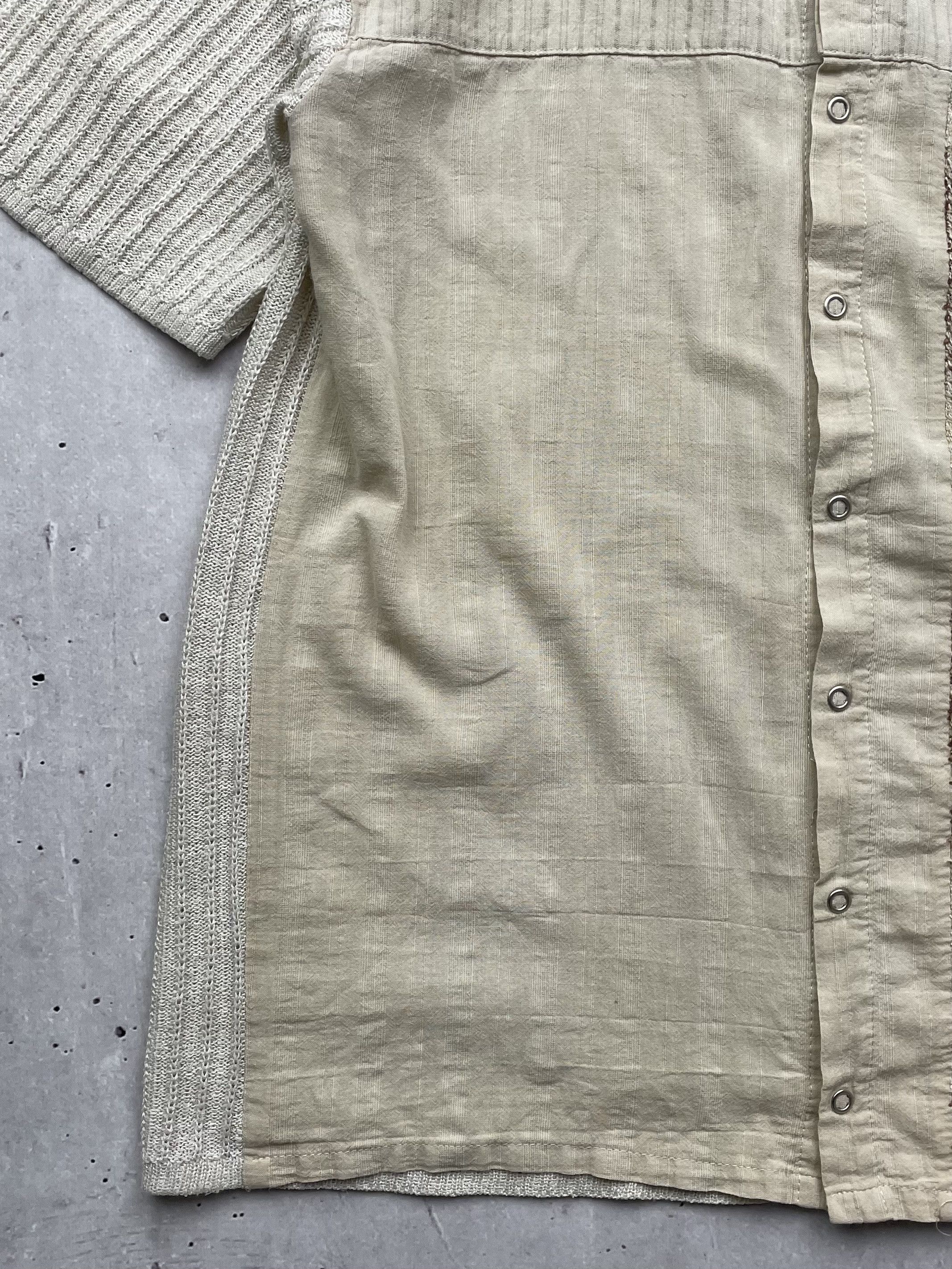 Japanese Brand × Vintage Vintage Knitted Mesh T-Shirt Size US M / EU 48-50 / 2 - 4 Thumbnail