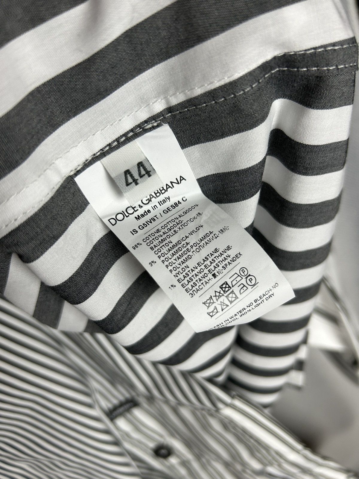 Dolce & Gabbana Dolce & Gabbana striped cargo set shirt+pants Size US 36 / EU 52 - 5 Thumbnail