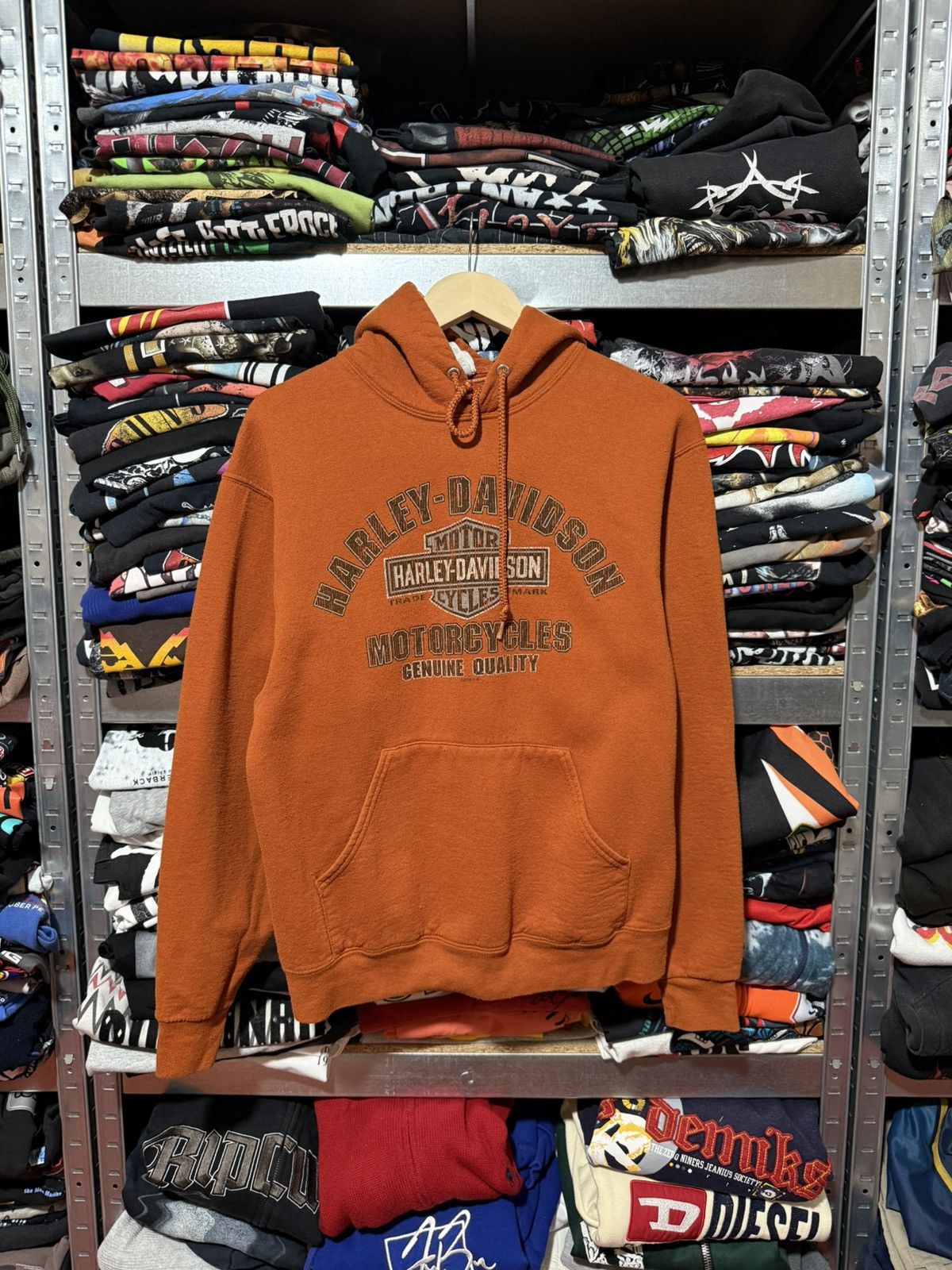 Harley Davidson Vintage 2015 Harley Davidson Alaska Denali Park Hoodie Y2K Size US M / EU 48-50 / 2 - 2 Thumbnail