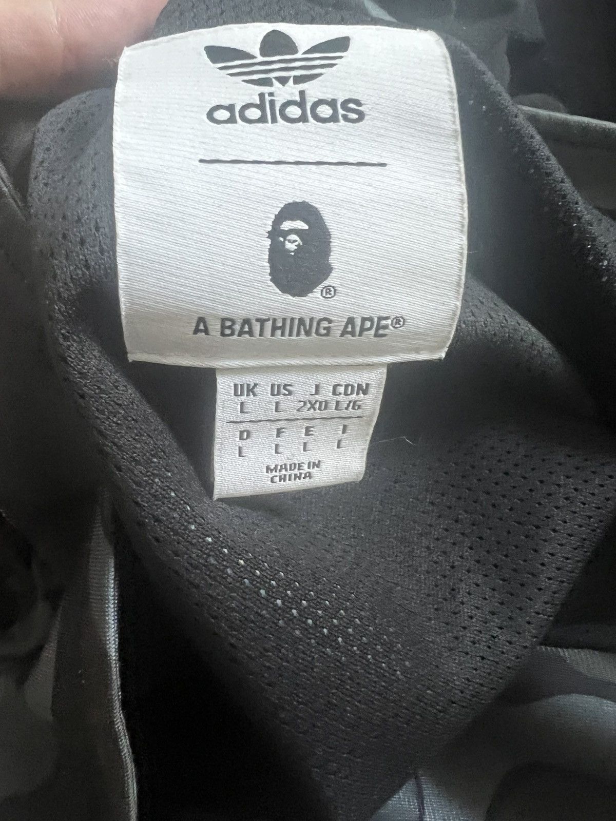 Adidas × Bape Bape x adidas track top Size US L / EU 52-54 / 3 - 9 Thumbnail