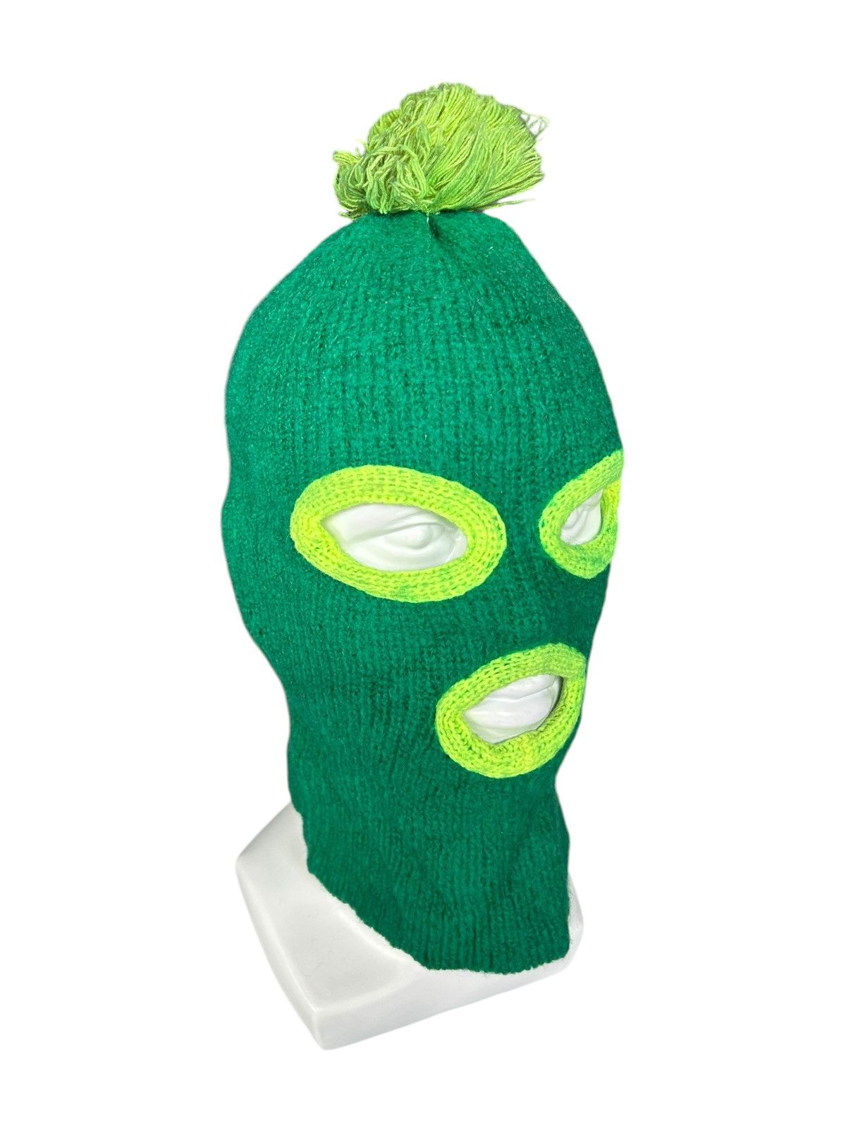 Japanese Brand × Kapital × Vintage Balaclva Masked knitt Rare Wool Beanie 🎌☠️☠️ Size ONE SIZE - 2 Thumbnail