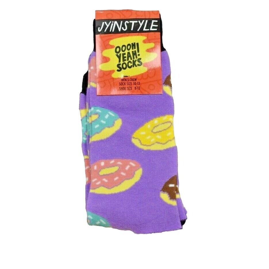Other JYinstyle Mens Shoe Size 8-13 Oooh Yeah Donut Novelty Crew S Size ONE SIZE - 1 Thumbnail