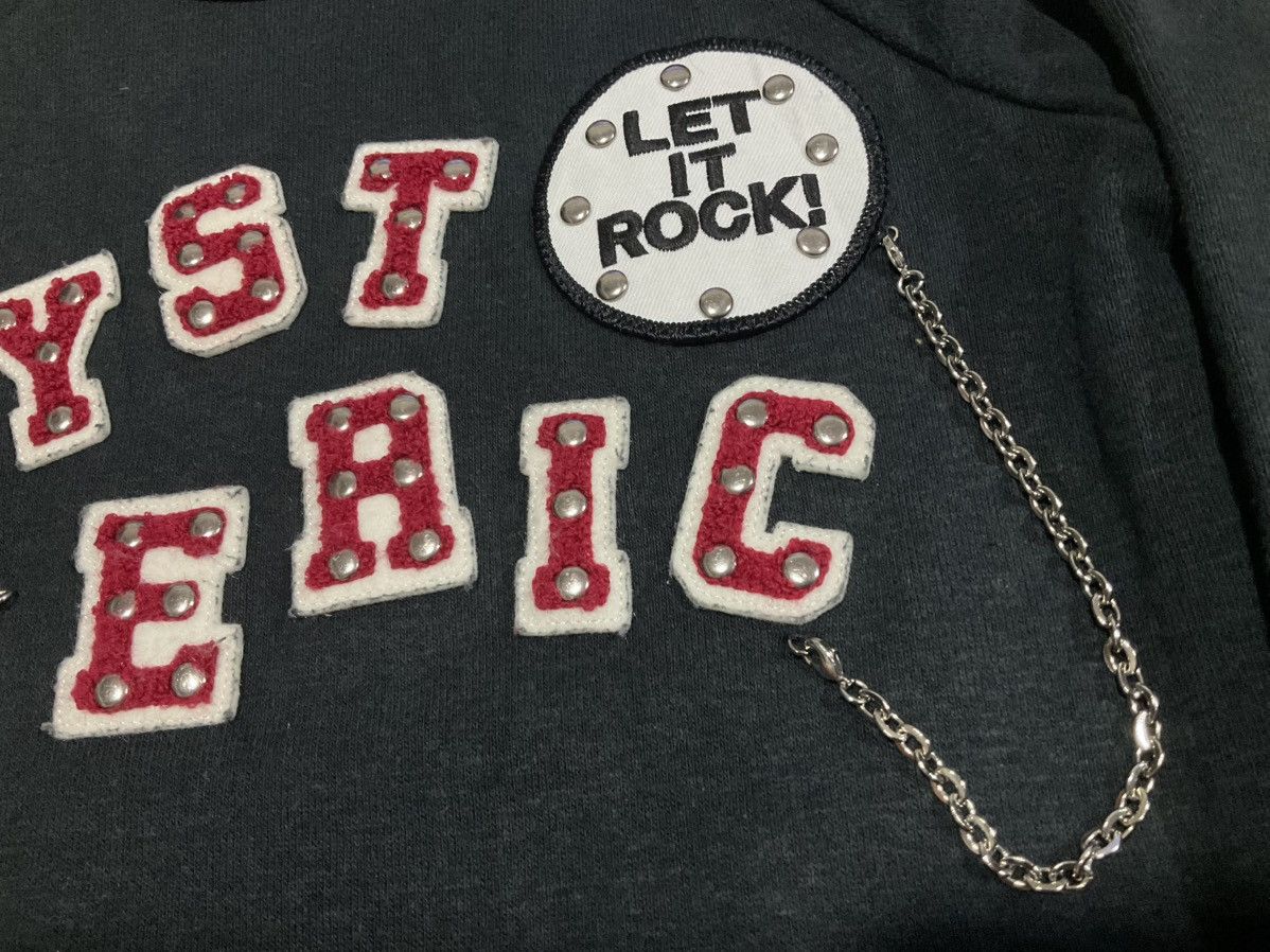 Hysteric Glamour × If Six Was Nine × Japanese Brand 🔥Sick Y2K Hysteric Glamour Chain Rivet Sweater Kids Size 120 Size US XXS / EU 40 - 4 Thumbnail
