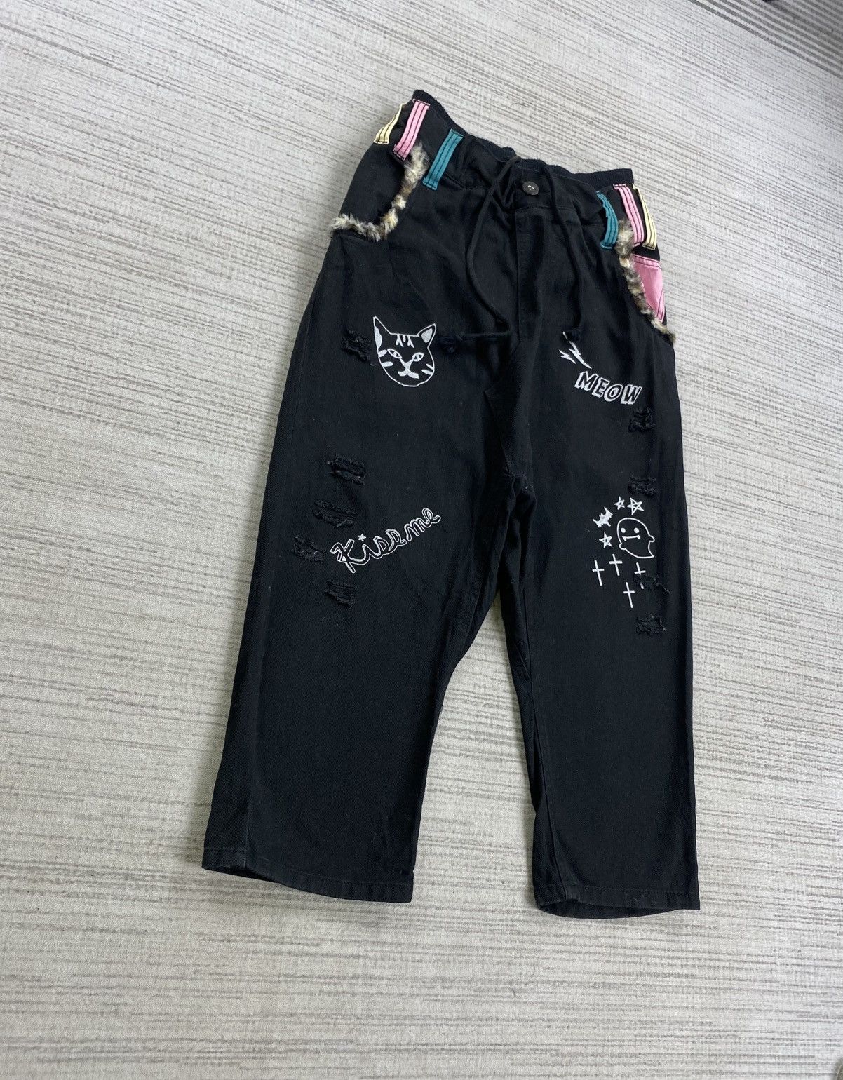 Japanese Brand Vintage Chip Clip Punk Style 3/4 Pants Size US 26 / EU 42 - 3 Thumbnail