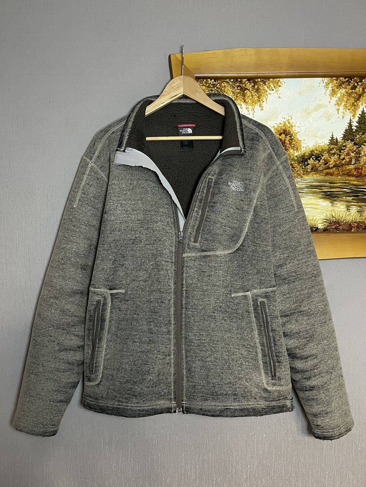 The North Face Crazy The North Face TNF Wool Fleece Jacket Size US XL / EU 56 / 4 - 1 Thumbnail