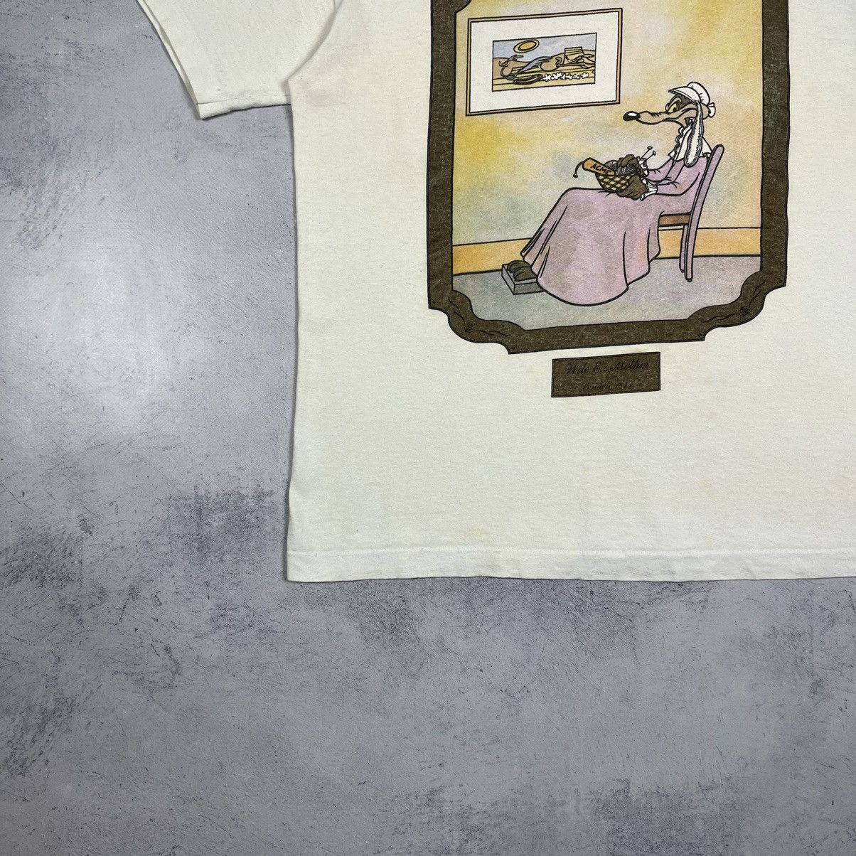 Warner Bros Vintage Warner Bros Wile E Coyote Mom Cartoon T Shirt 1991 Size US M / EU 48-50 / 2 - 5 Thumbnail