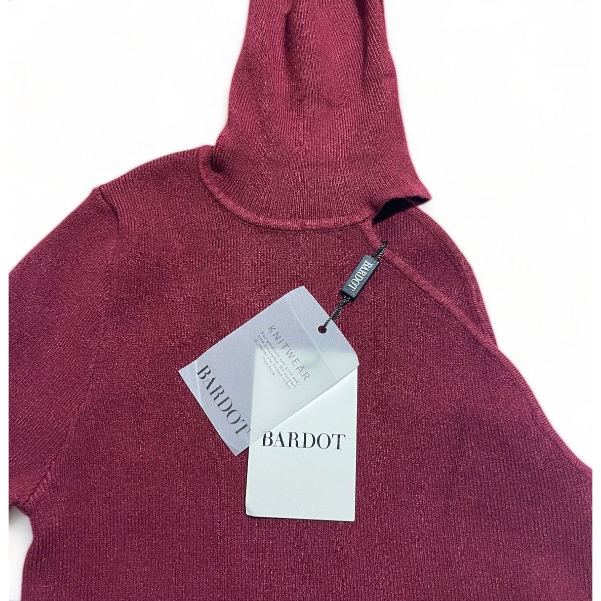 Other Bardot One-Shoulder Knit Turtleneck, Size XS, New Size XS / US 0-2 / IT 36-38 - 6 Thumbnail