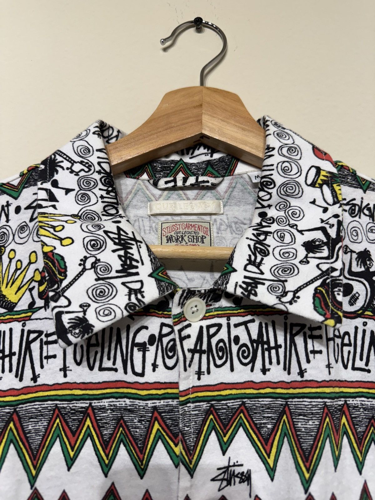 Our Legacy × Stussy Stussy Our Legacy Tom Tom Vibration shirt Size US M / EU 48-50 / 2 - 3 Thumbnail