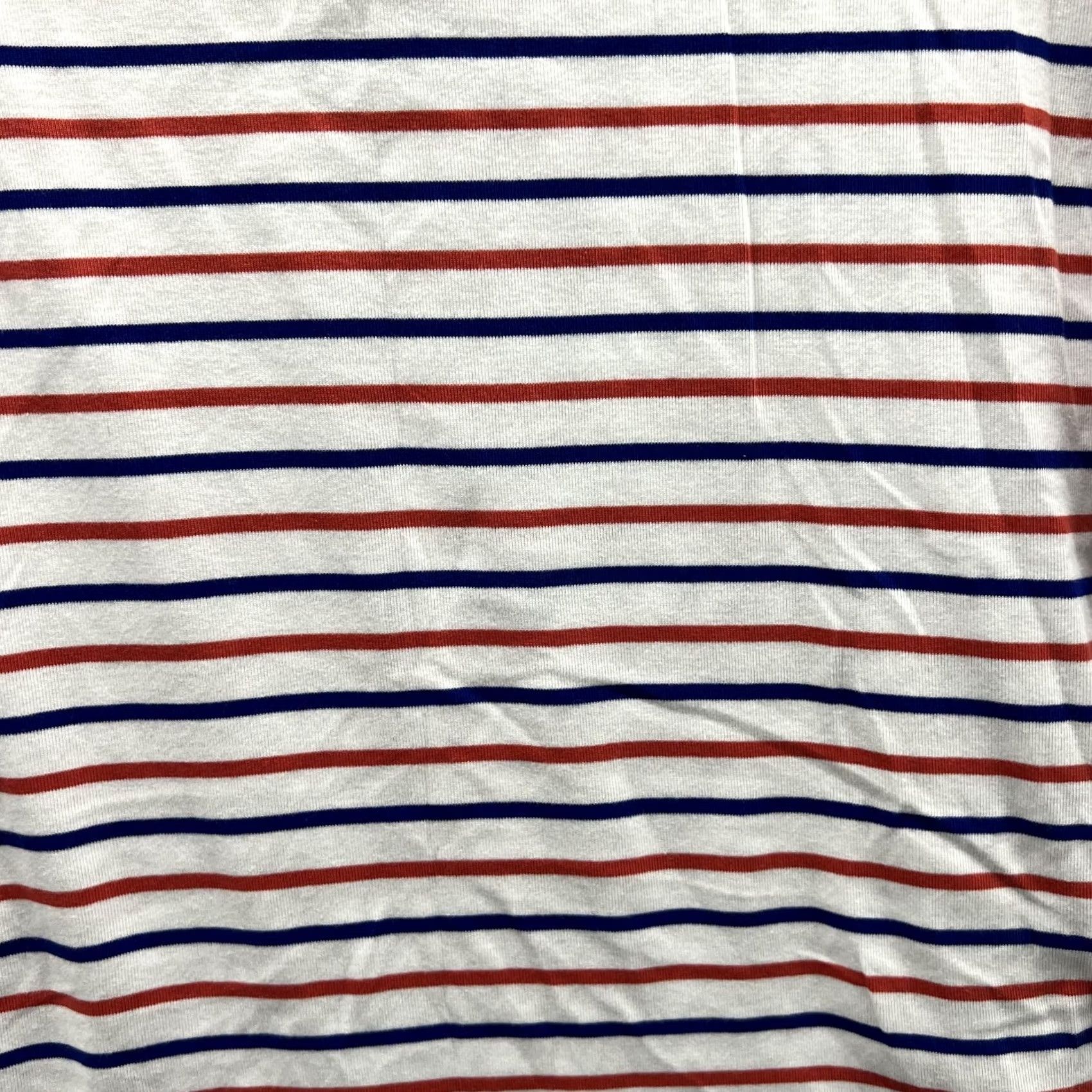 Ralph Lauren Lauren Ralph Lauren Shirt Women 2X White Striped Round Neck Casual Shirt Womens 2X White Striped Casual Vintage No Size XXL / US 16-18 / IT 52-54 - 6 Thumbnail