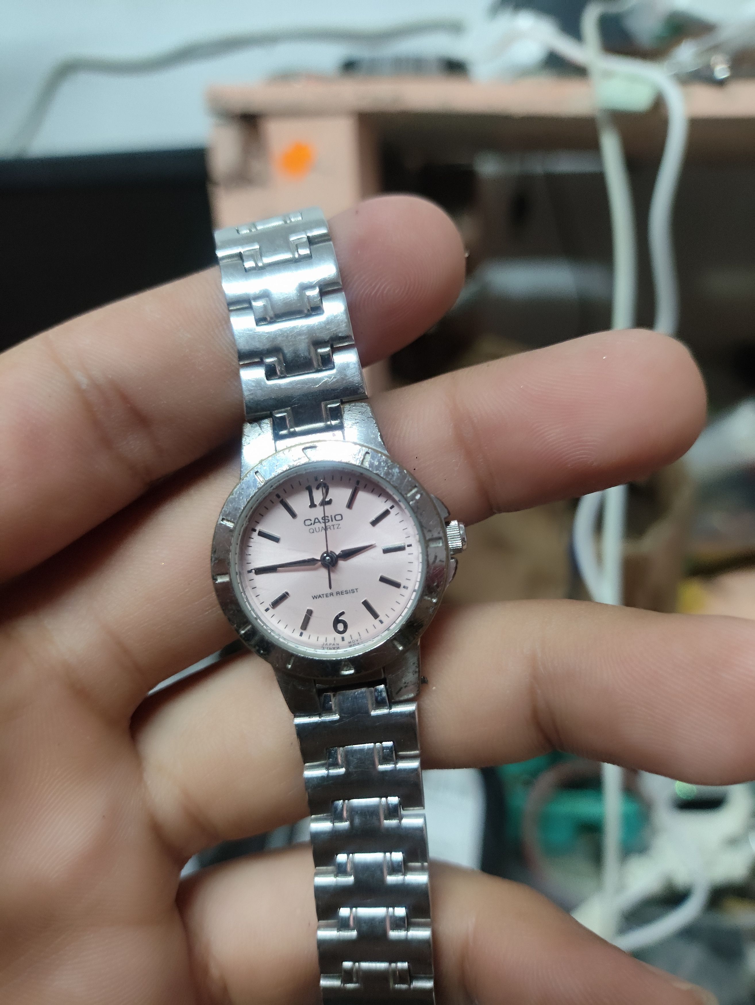 Casio Quartz Ladies Watch (Ltp-1177) Stainless Steel in Silver, Women's