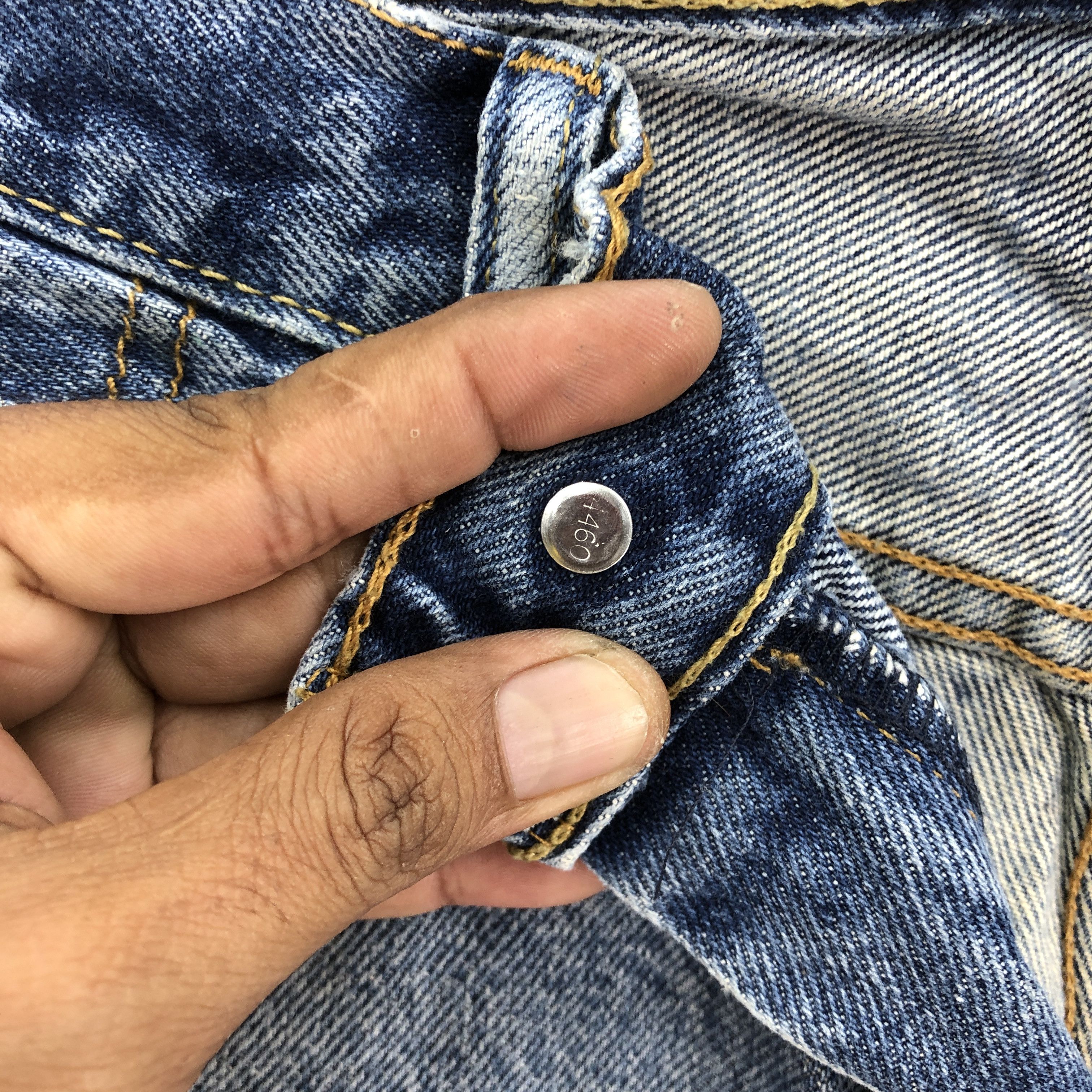 Levi's × Vintage Vintage Levis 550 Faded Jeans Levi's Ripped Stonewash Denim Size US 30 / EU 46 - 7 Thumbnail