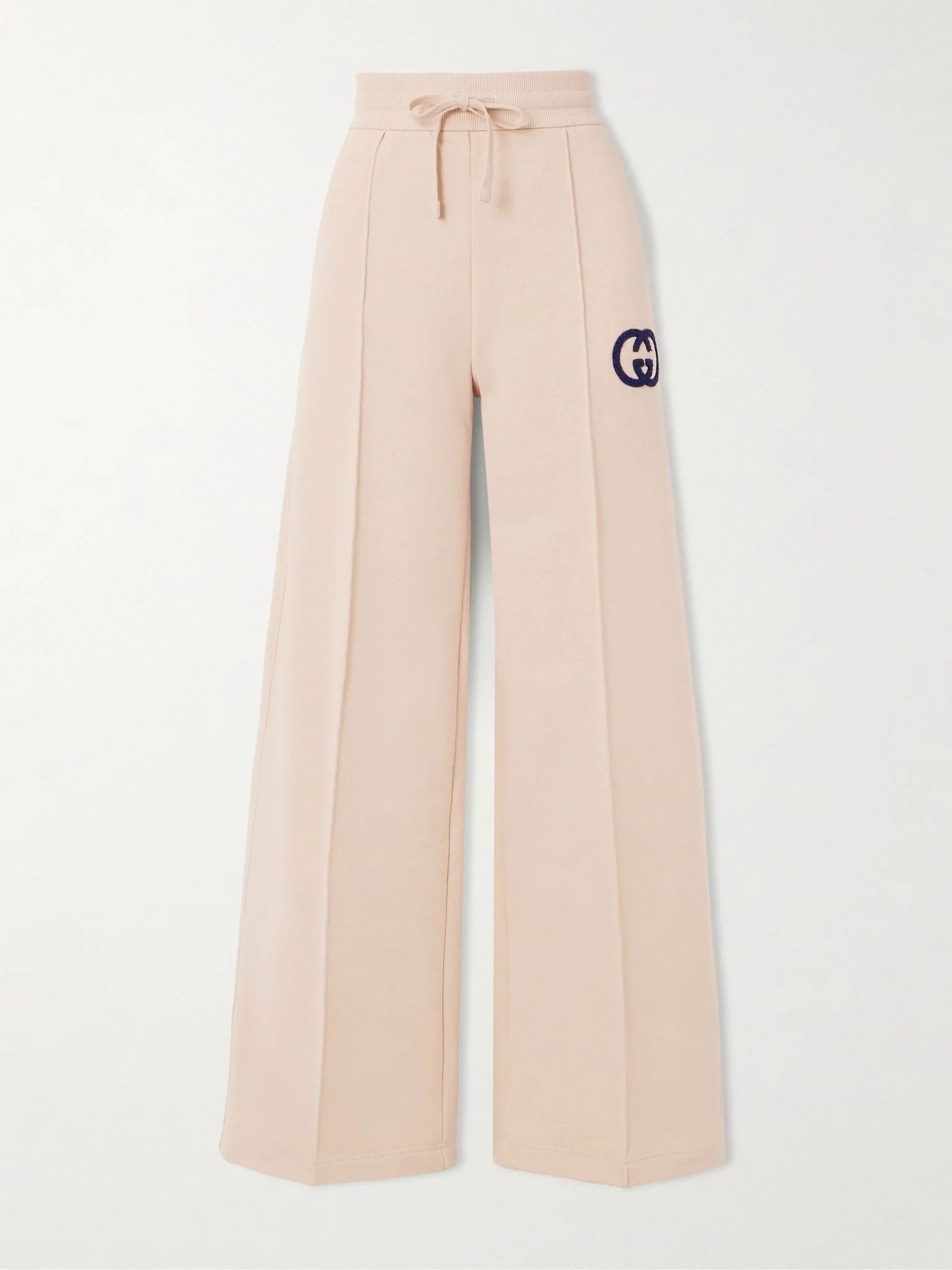Gucci o1la5ras0526 Cotton Jersey Jogging Pants in Baby Pink Size 27" / US 4 / IT 40 - 1 Thumbnail