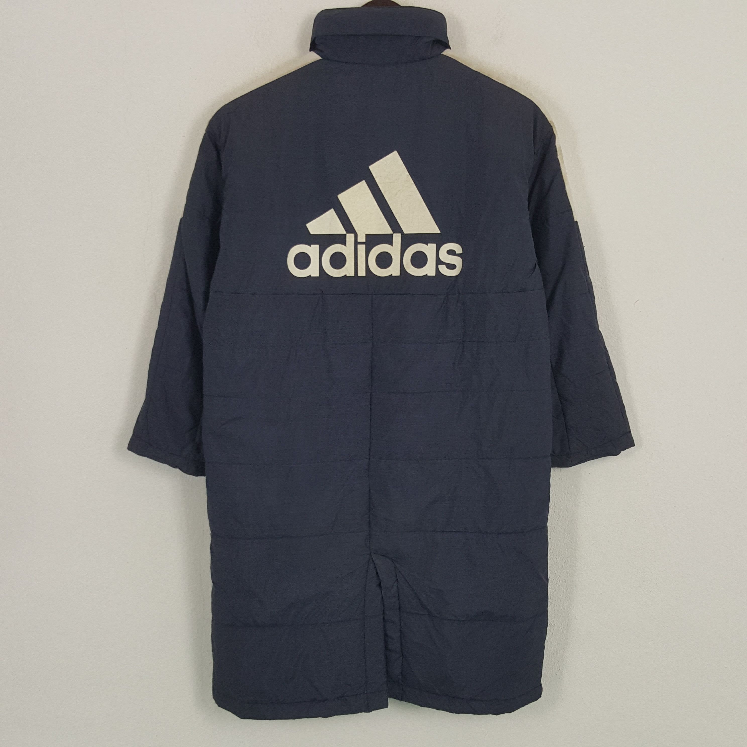 Adidas × Vintage Vintage Adidas Tree stripes Puffer Coat Jacket Size US XS / EU 42 / 0 - 1 Thumbnail