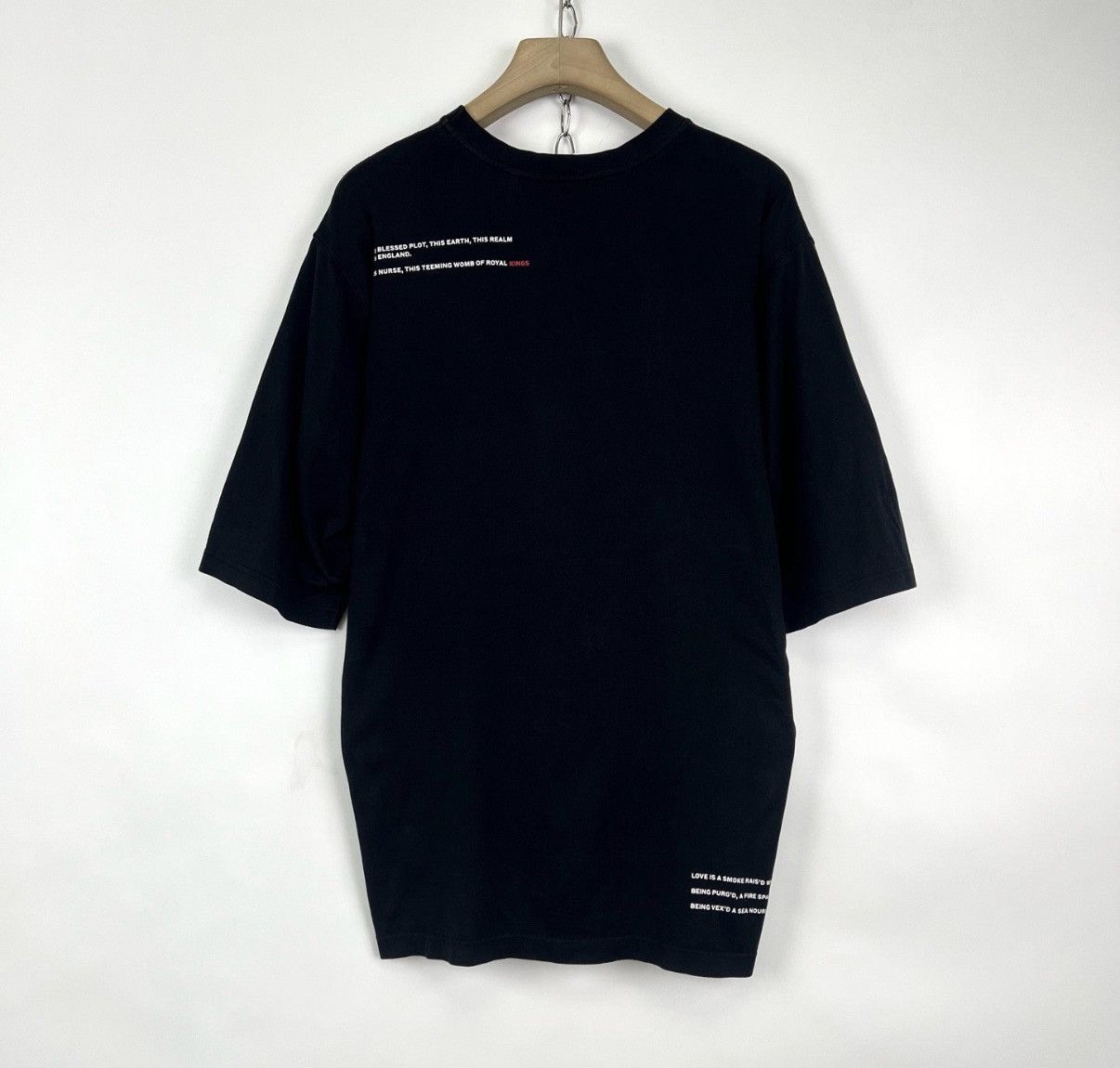 Burberry Burberry / Letter Print Crew Neck Short Sleeve T-Shir K12 Size US M / EU 48-50 / 2 - 2 Thumbnail